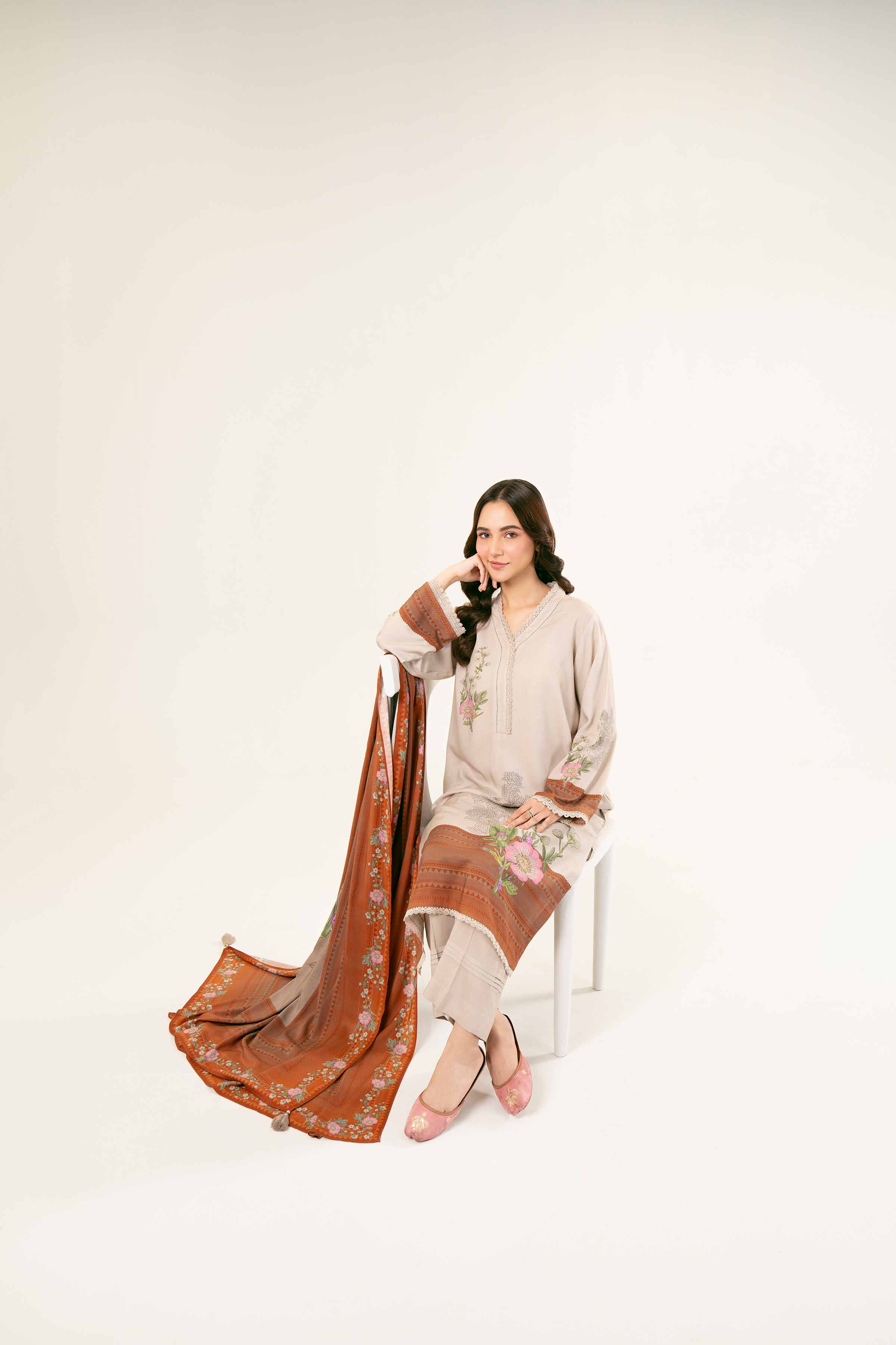 3 Piece - Printed Suit - PW24-210 - Image 7