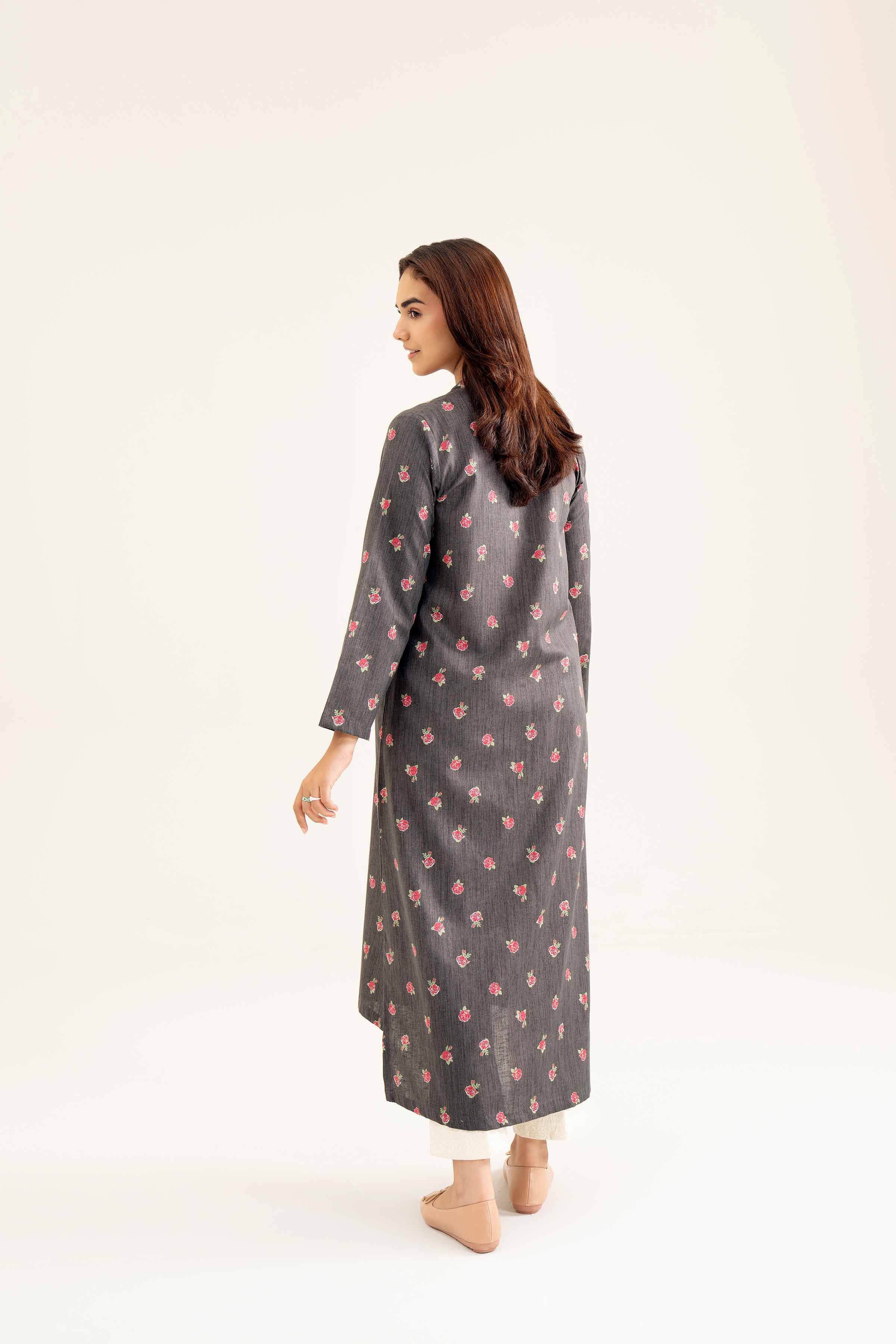 Printed Embroidered Shirt - PW24-218 - Image 3