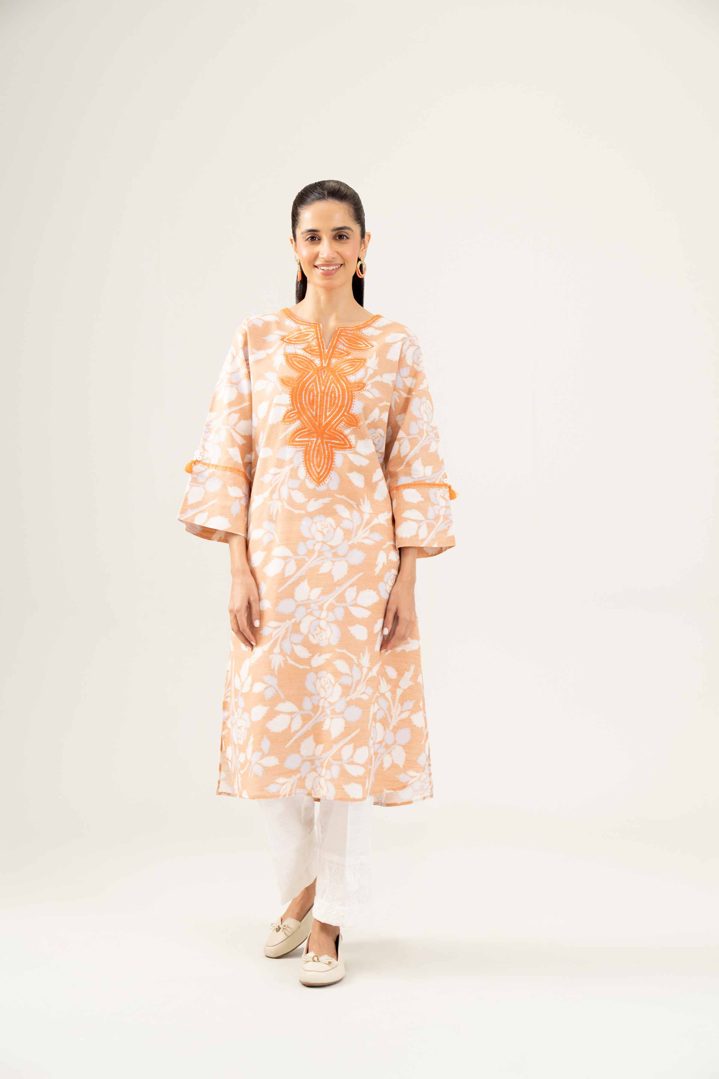 Printed Embroidered Shirt - PW24-220 - Image 10