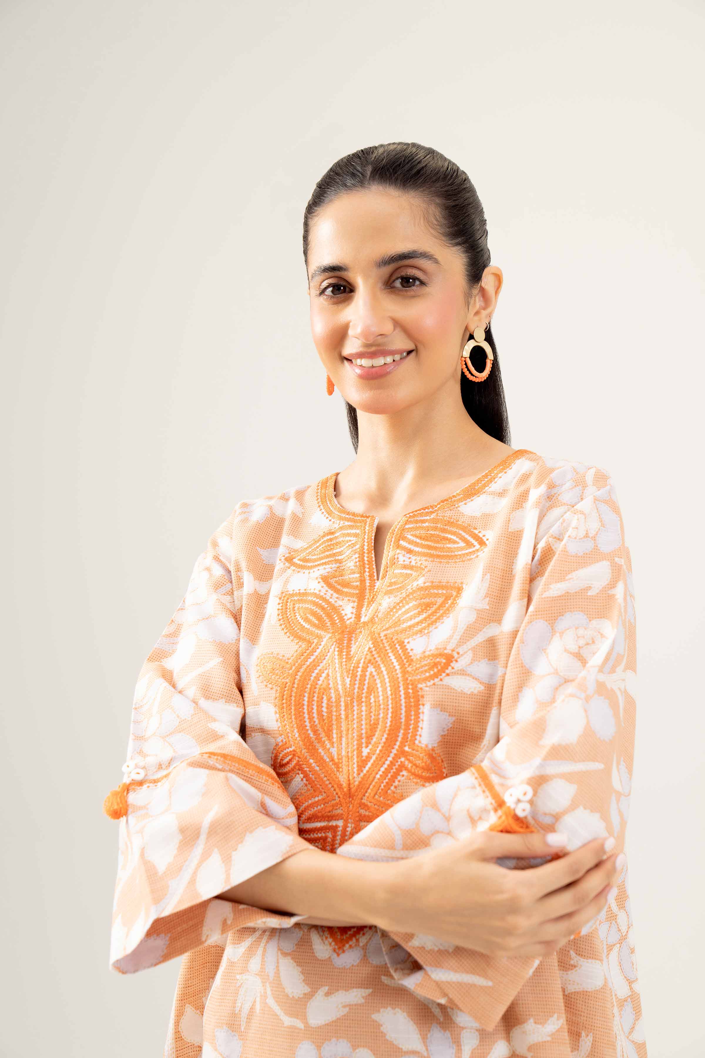 Printed Embroidered Shirt - PW24-220 - Image 4