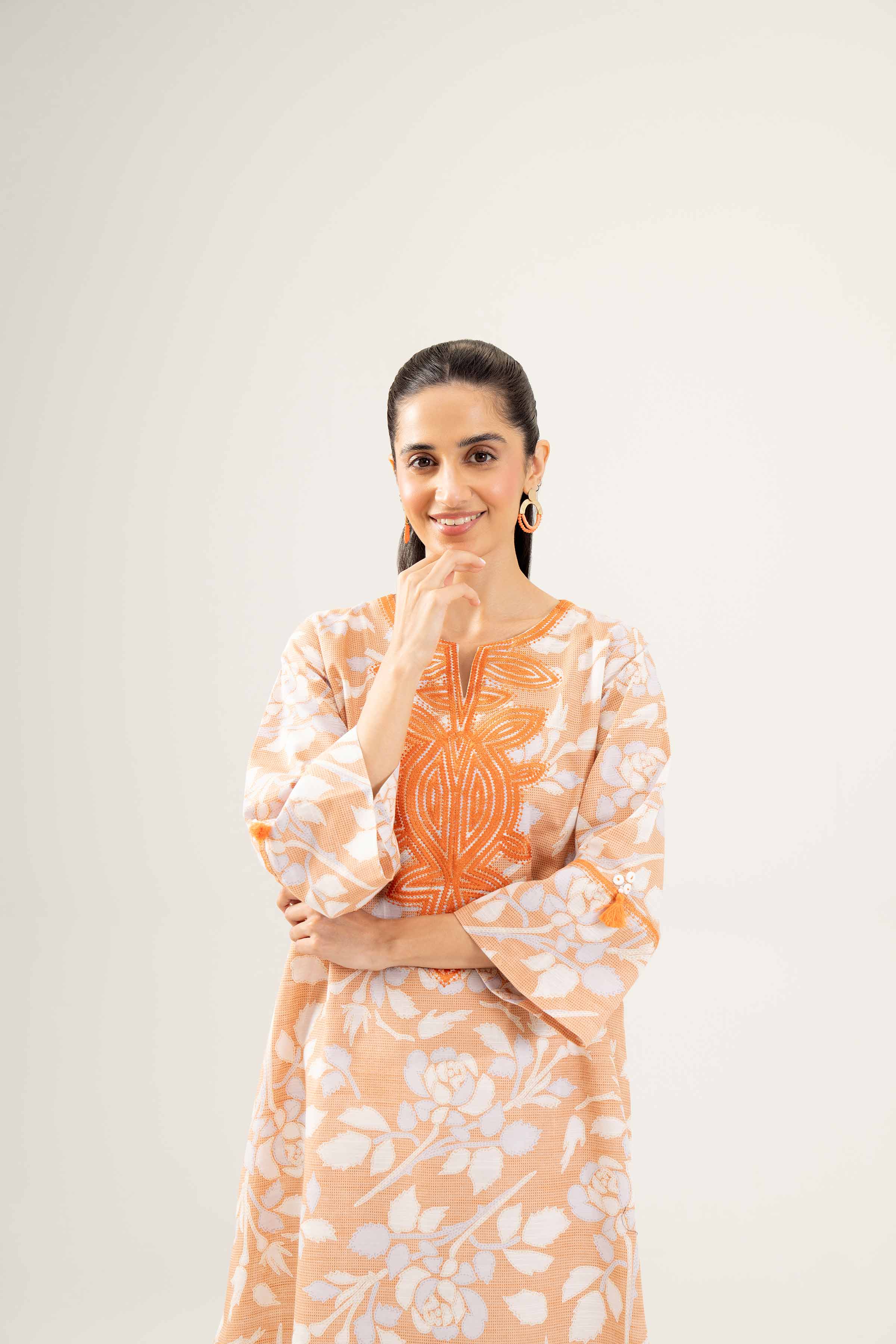 Printed Embroidered Shirt - PW24-220 - Image 5