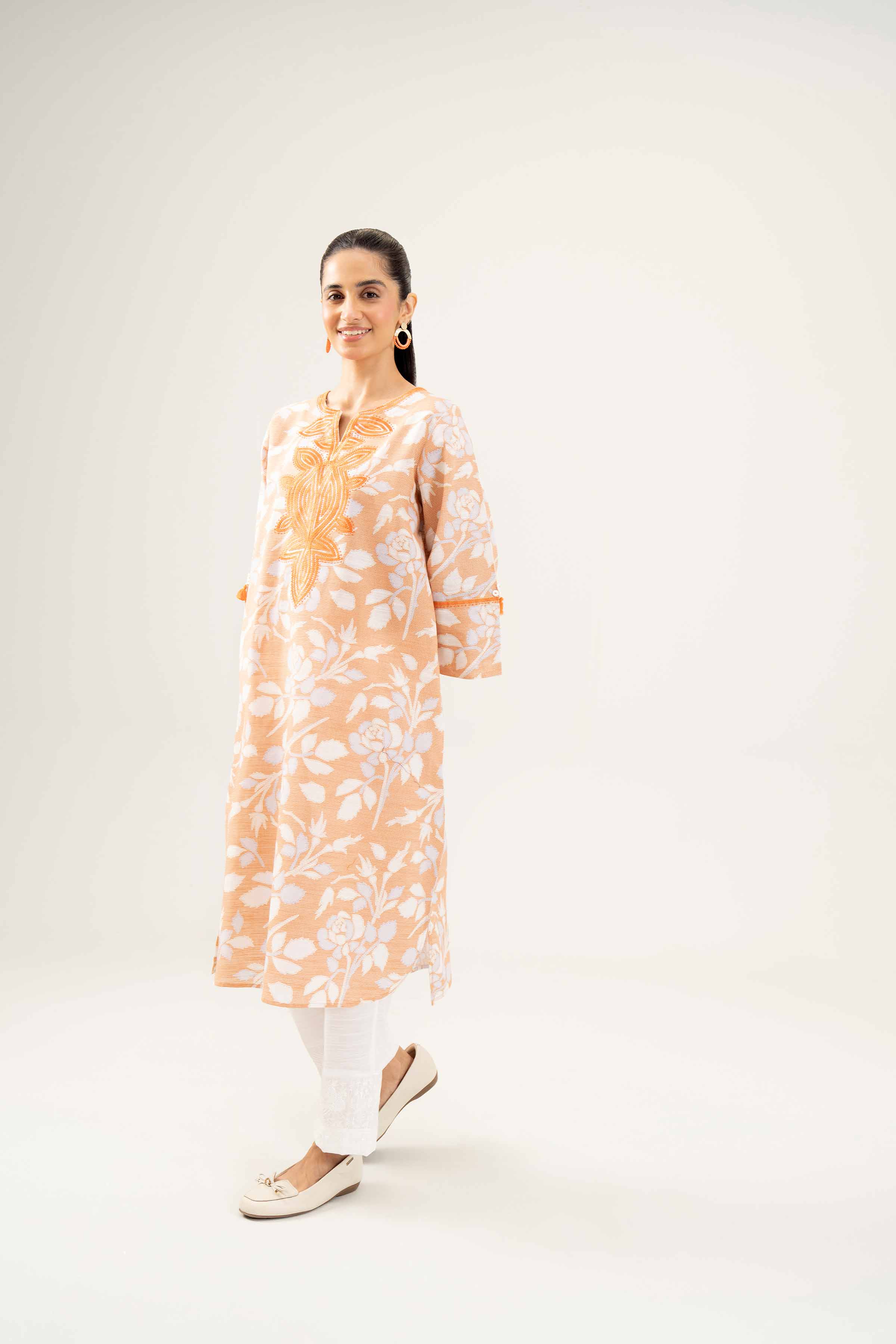 Printed Embroidered Shirt - PW24-220 - Image 7