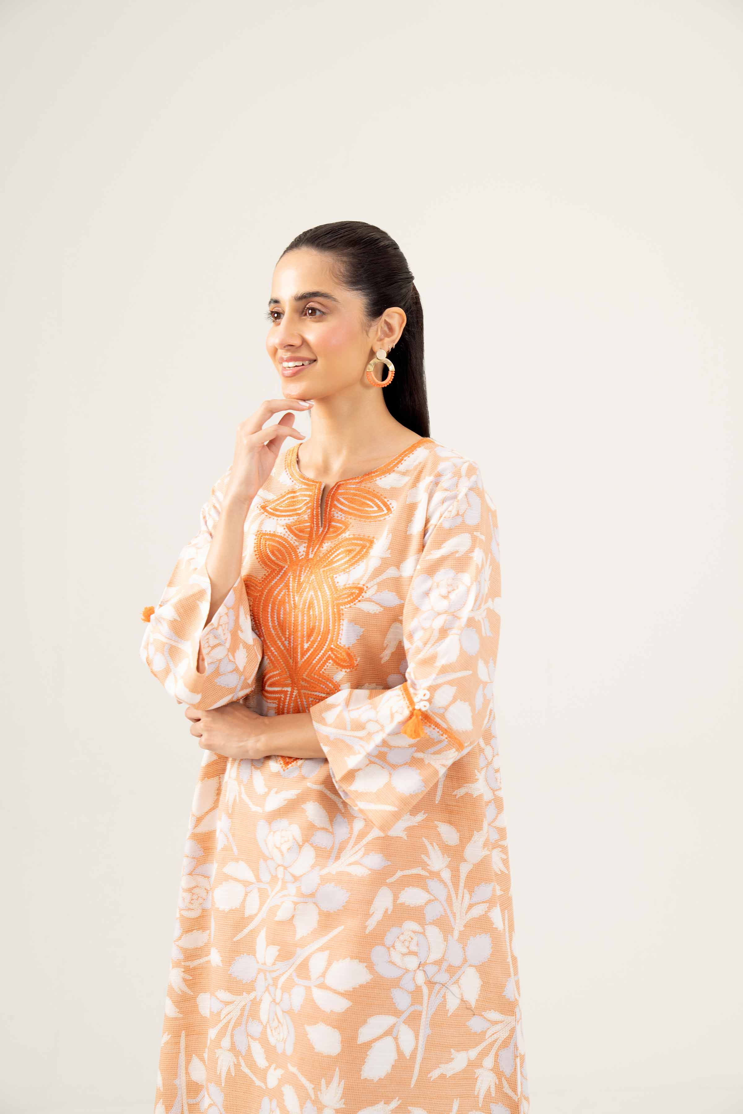 Printed Embroidered Shirt - PW24-220 - Image 8