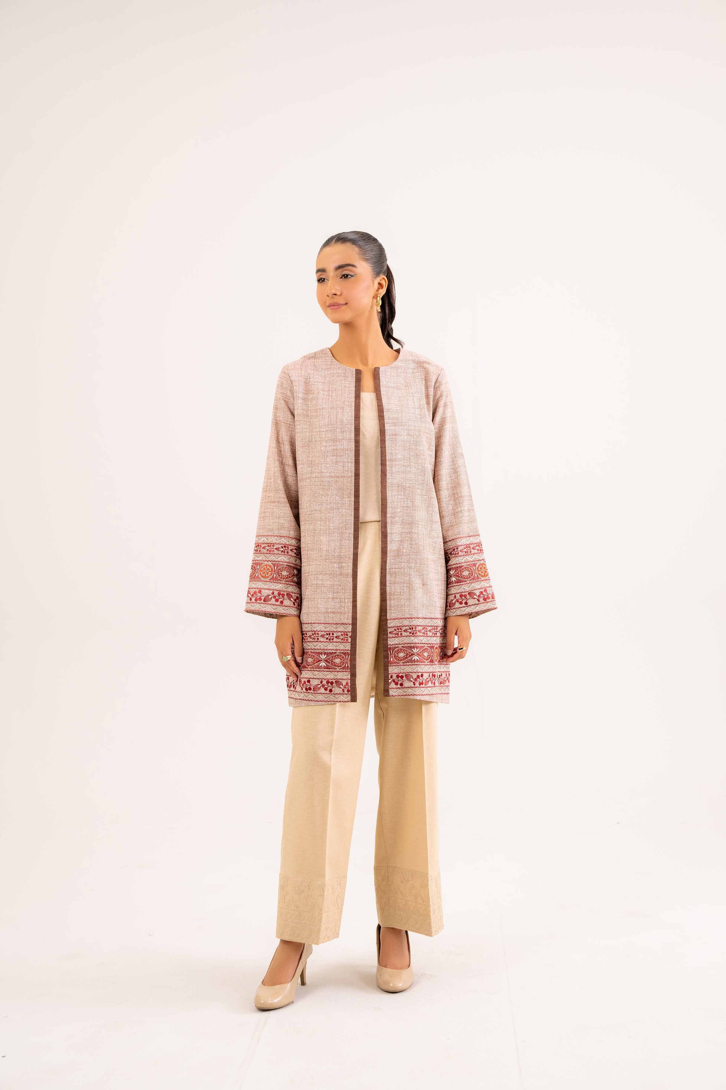Printed Embroidered Jacket - PW24-237 - Image 4
