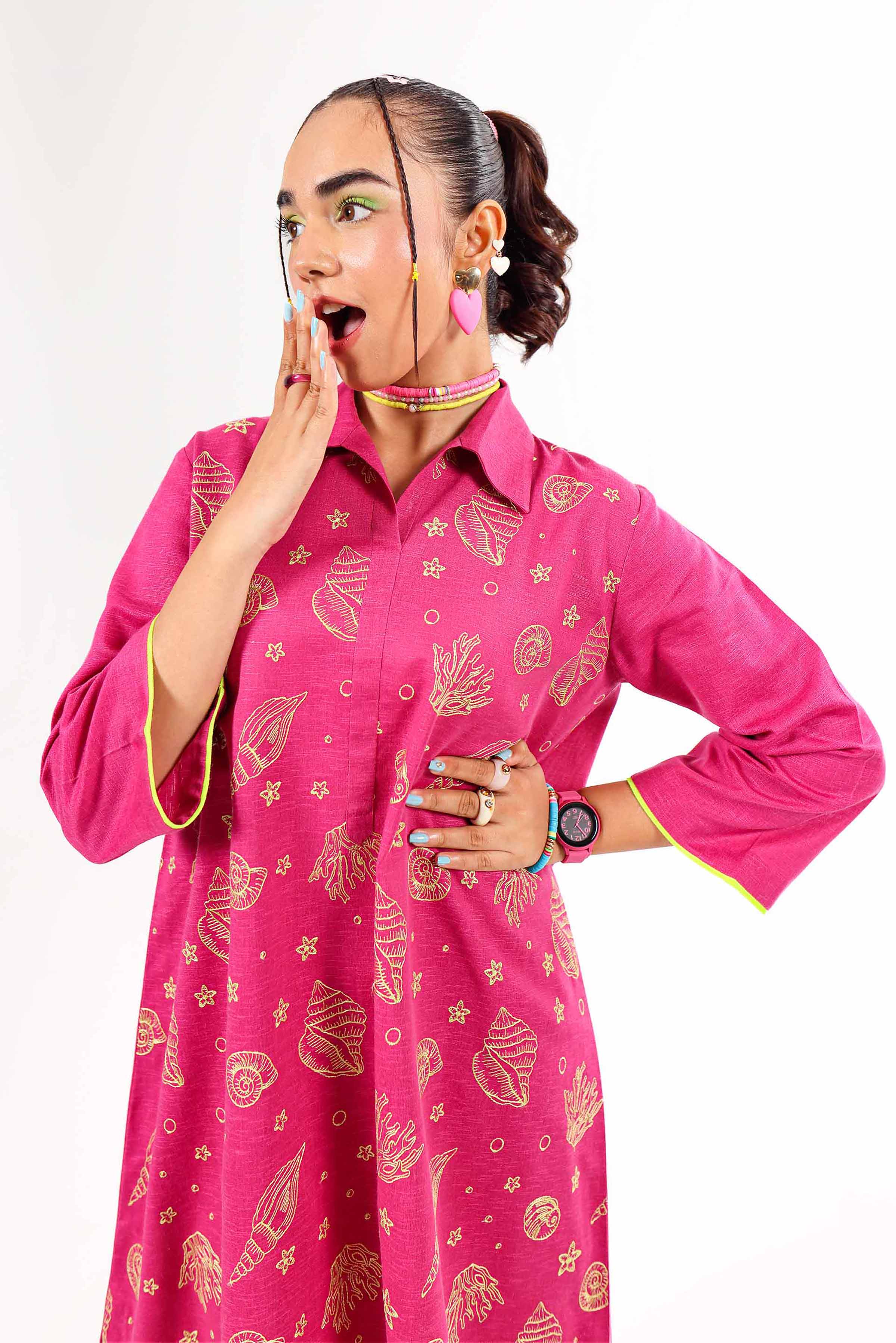 2 Piece - Embroidered Suit - PW24-24 - Image 4