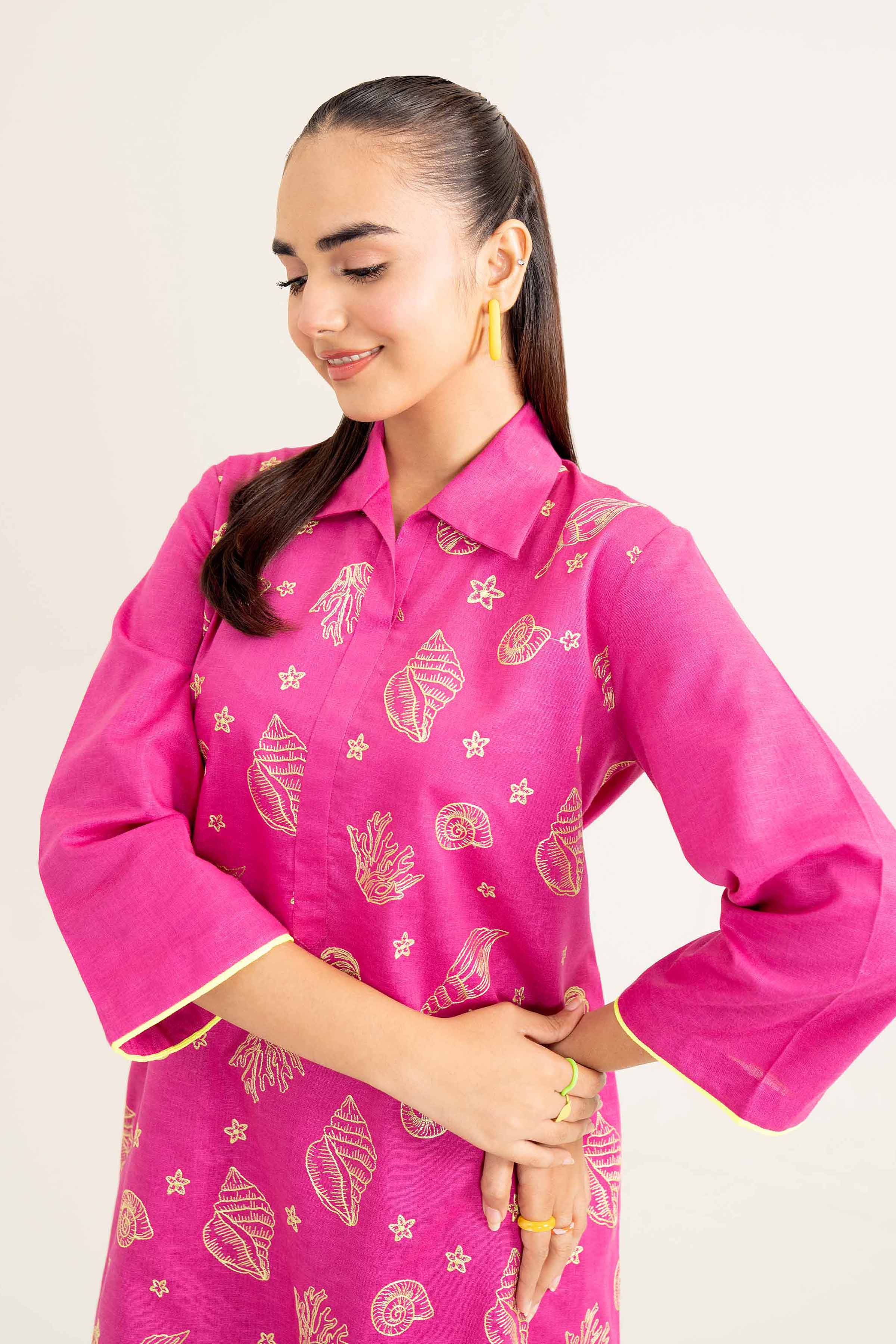 2 Piece - Embroidered Suit - PW24-24 - Image 6