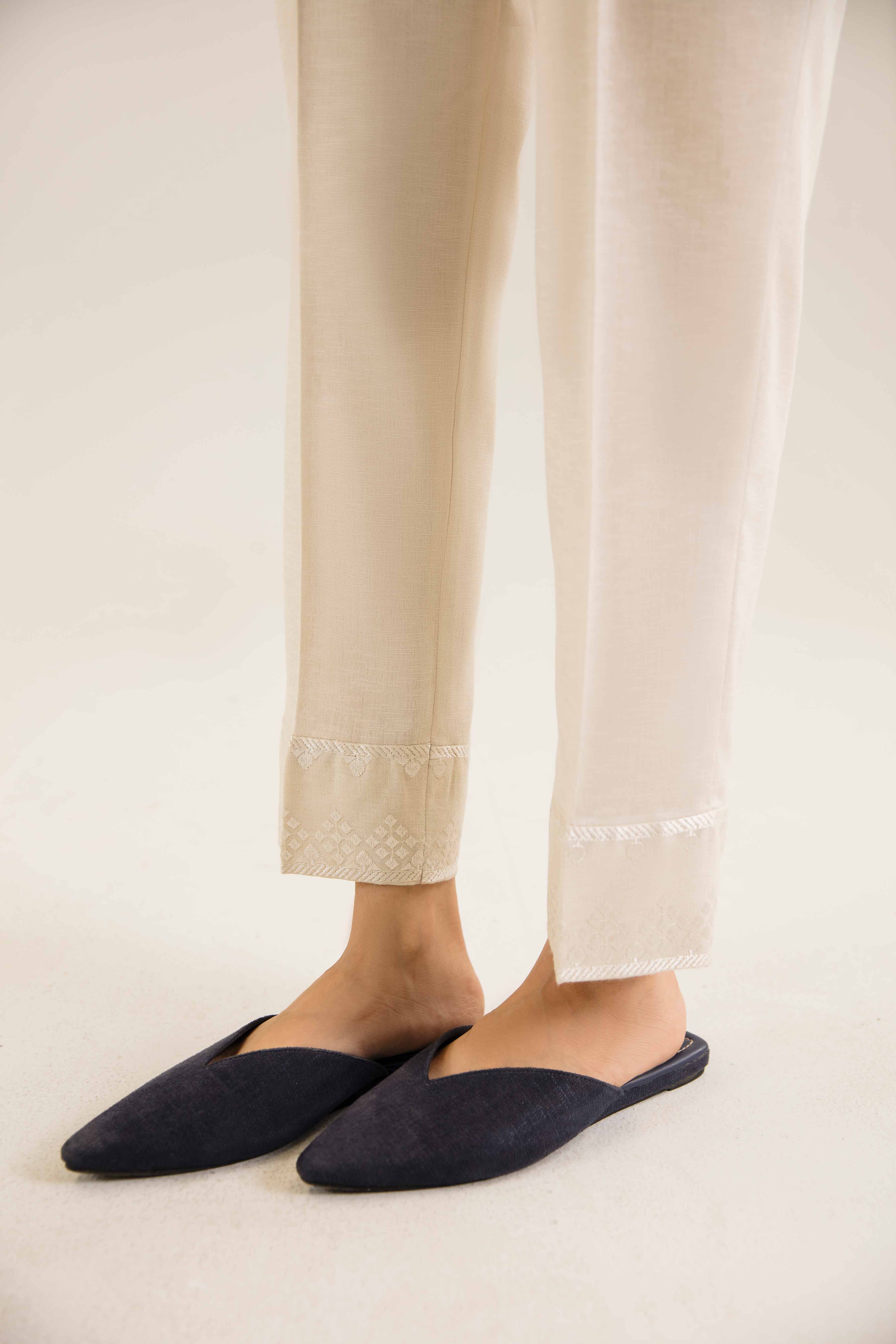 Embroidered Trousers - PW24-248 - Image 2