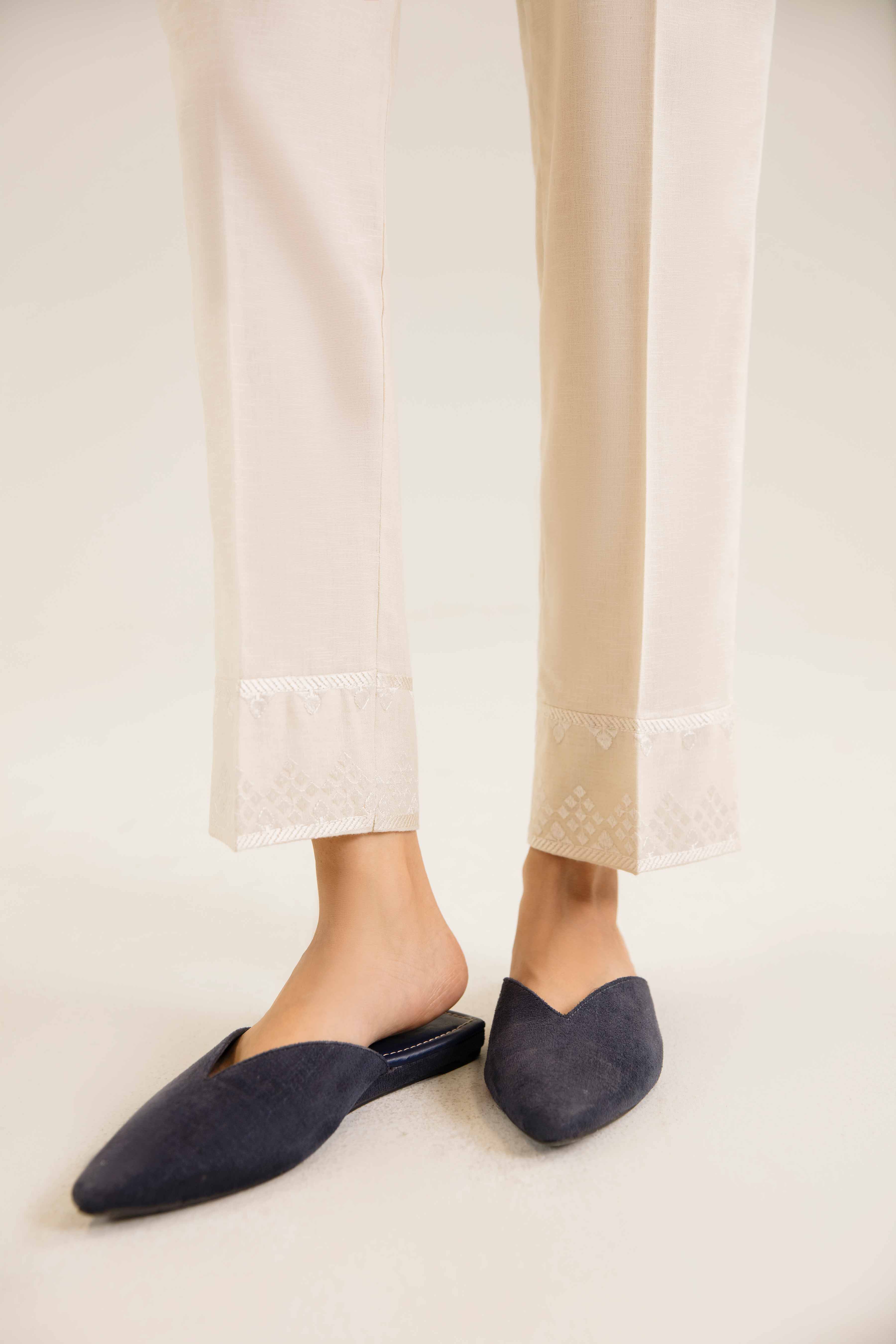 Embroidered Trousers - PW24-248 - Image 3