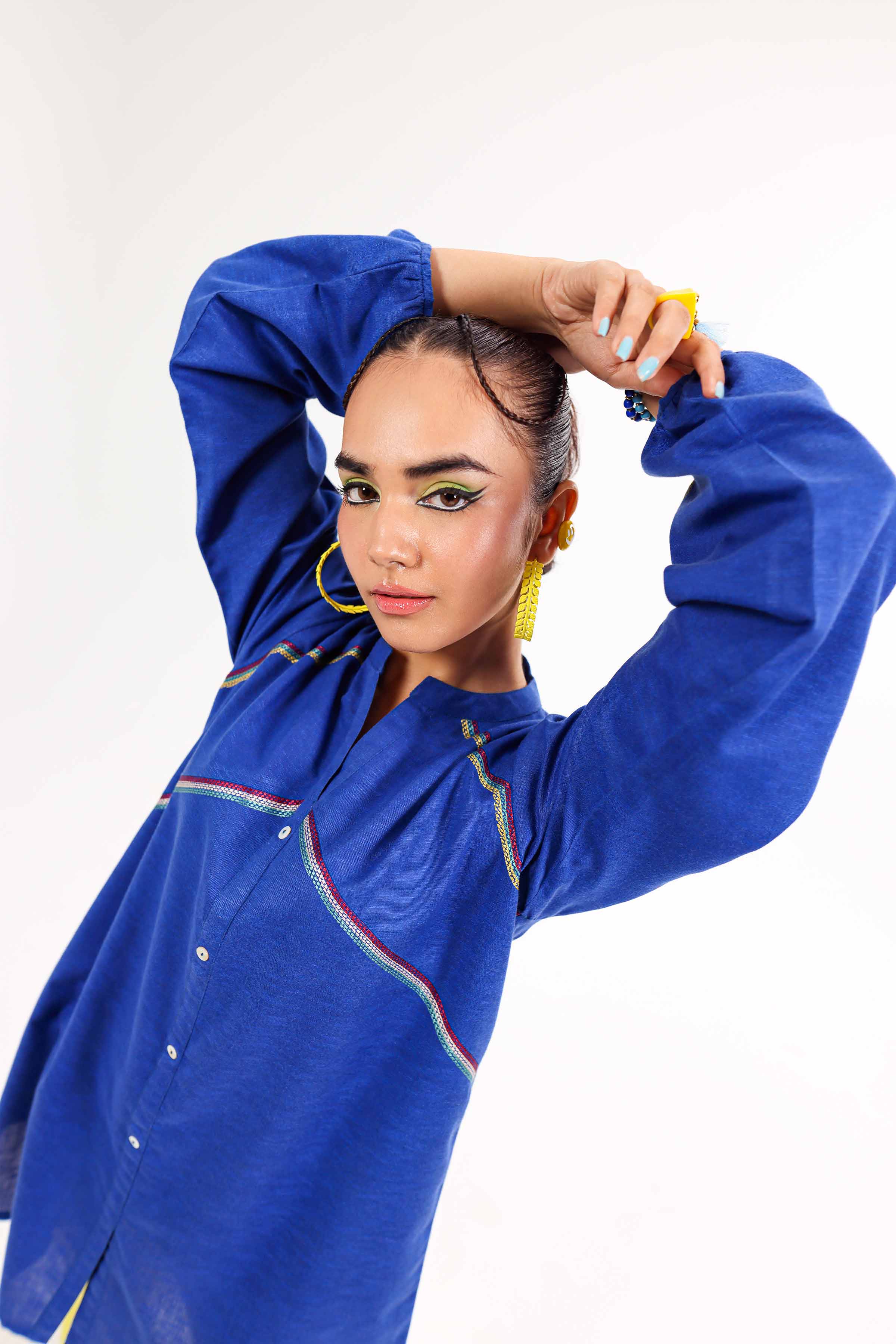 Embroidered Tunic - PW24-253 - Image 3