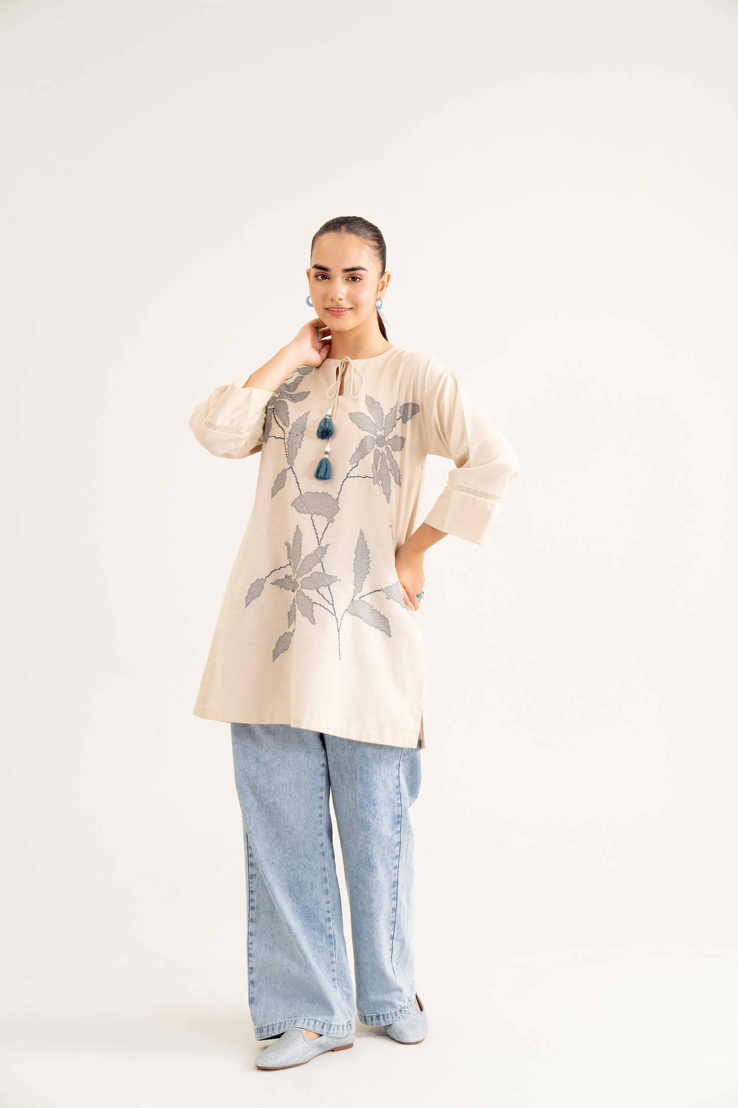 Embroidered Tunic - PW24-258 - Image 6