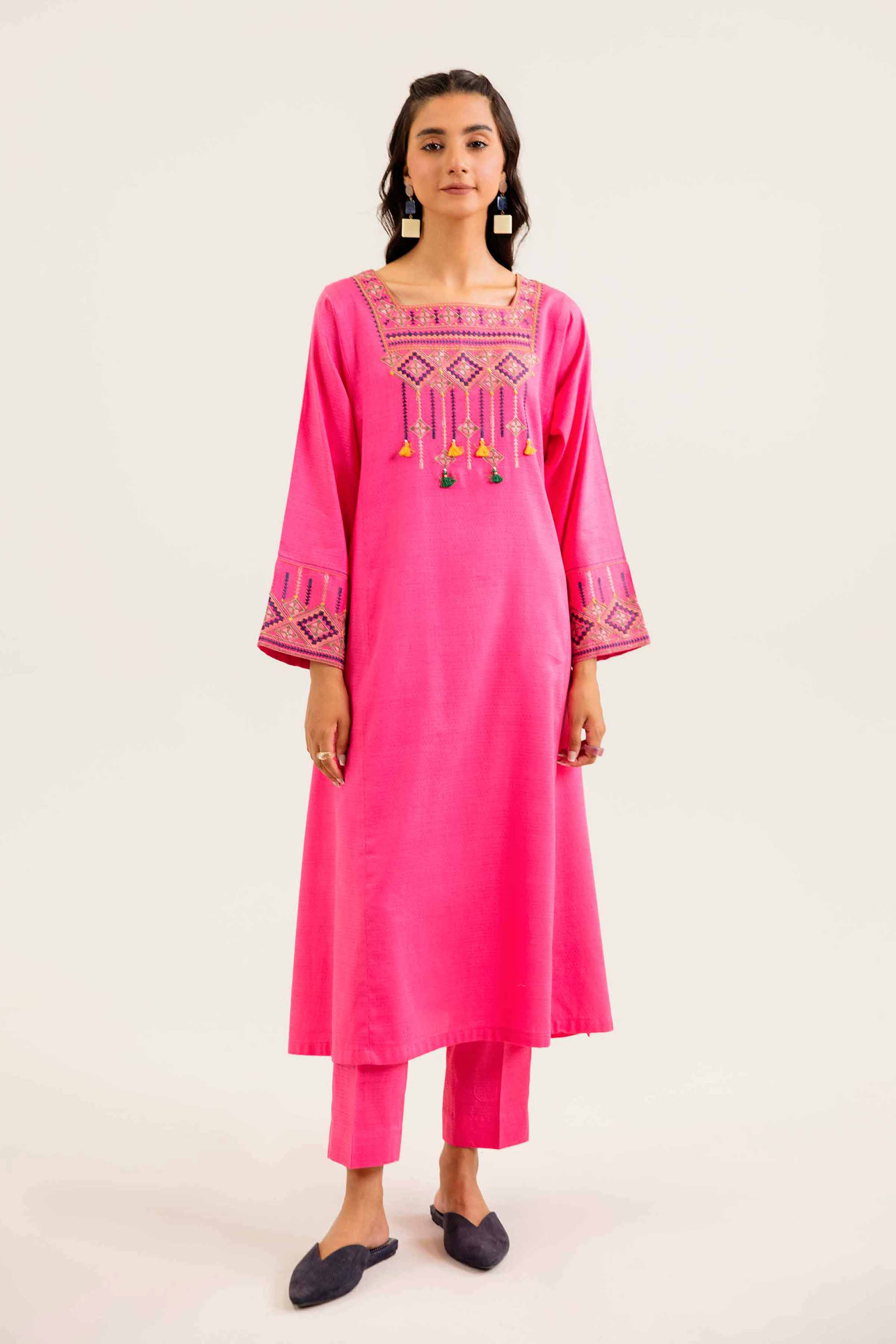 2 Piece - Embroidered Suit - PW24-264