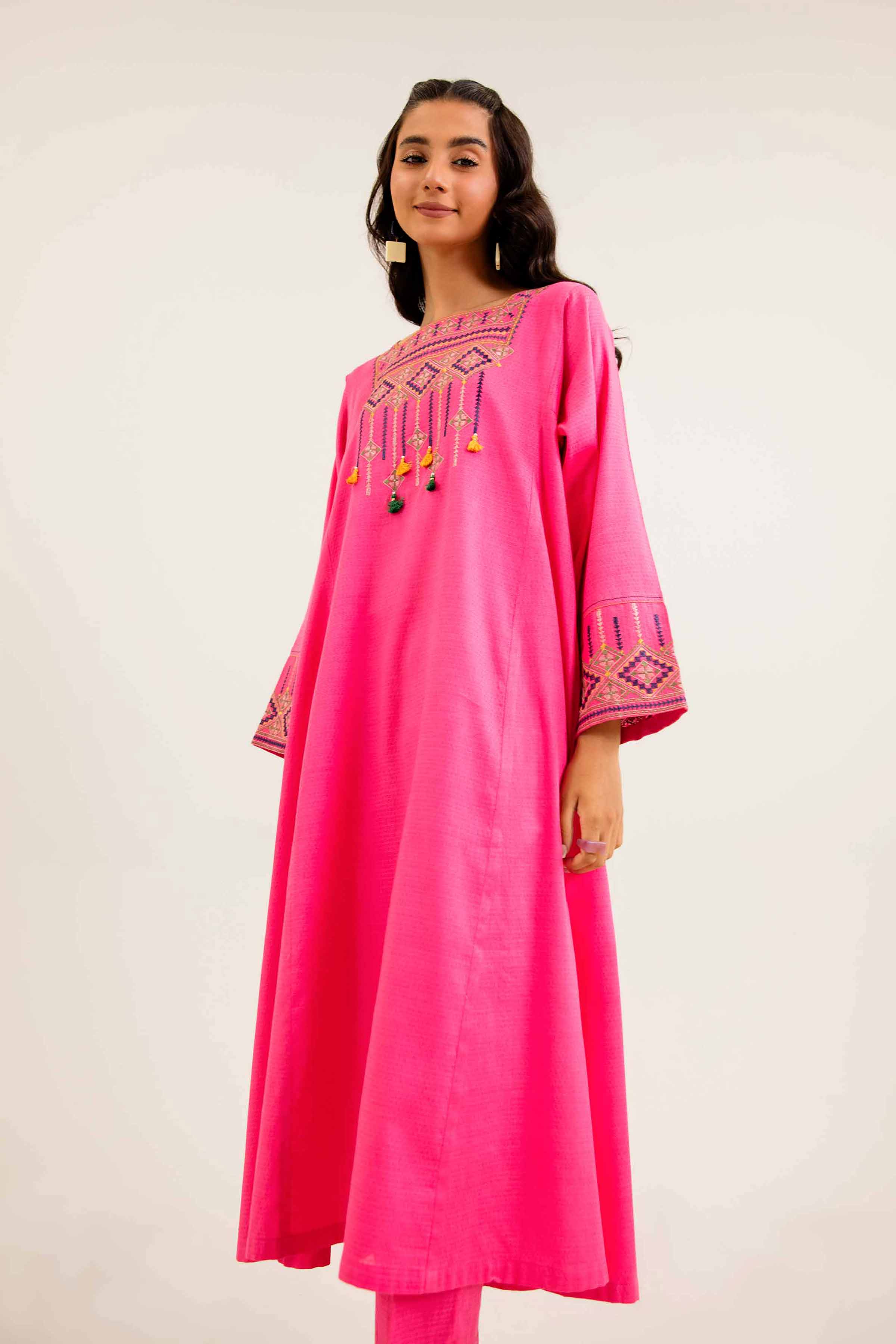 2 Piece - Embroidered Suit - PW24-264 - Image 3
