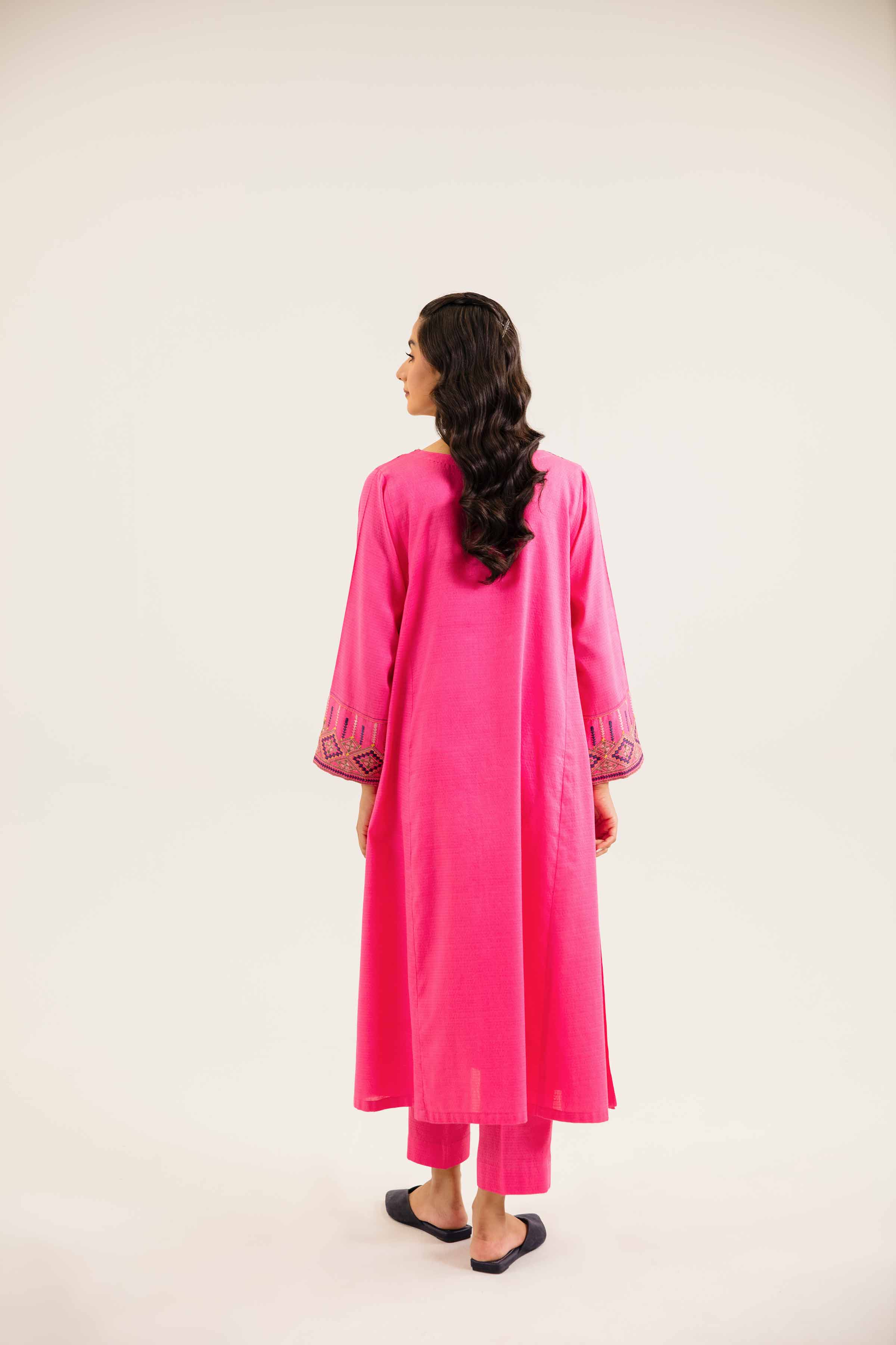2 Piece - Embroidered Suit - PW24-264 - Image 4