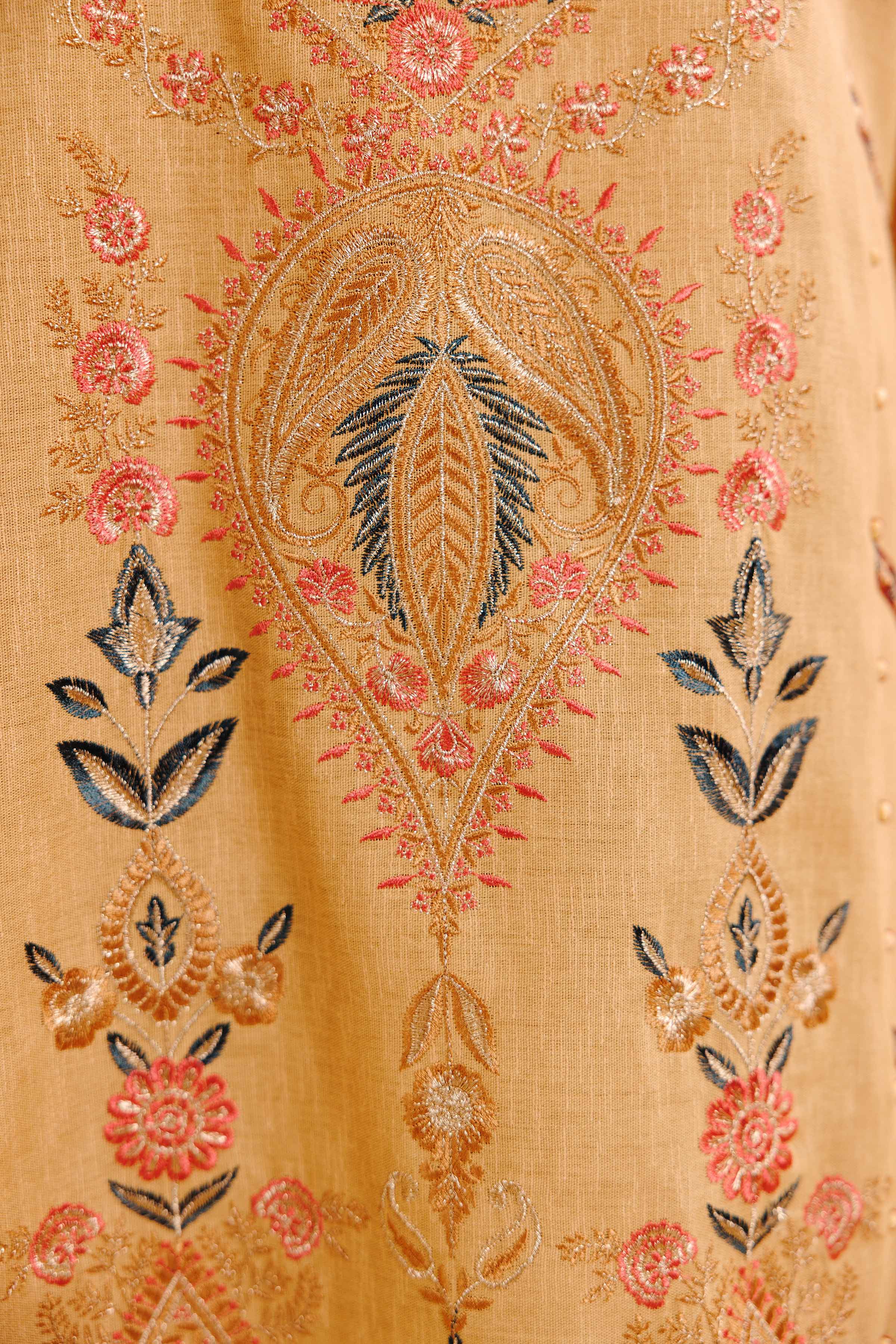 2 Piece - Embroidered Suit - PW24-283 - Image 7