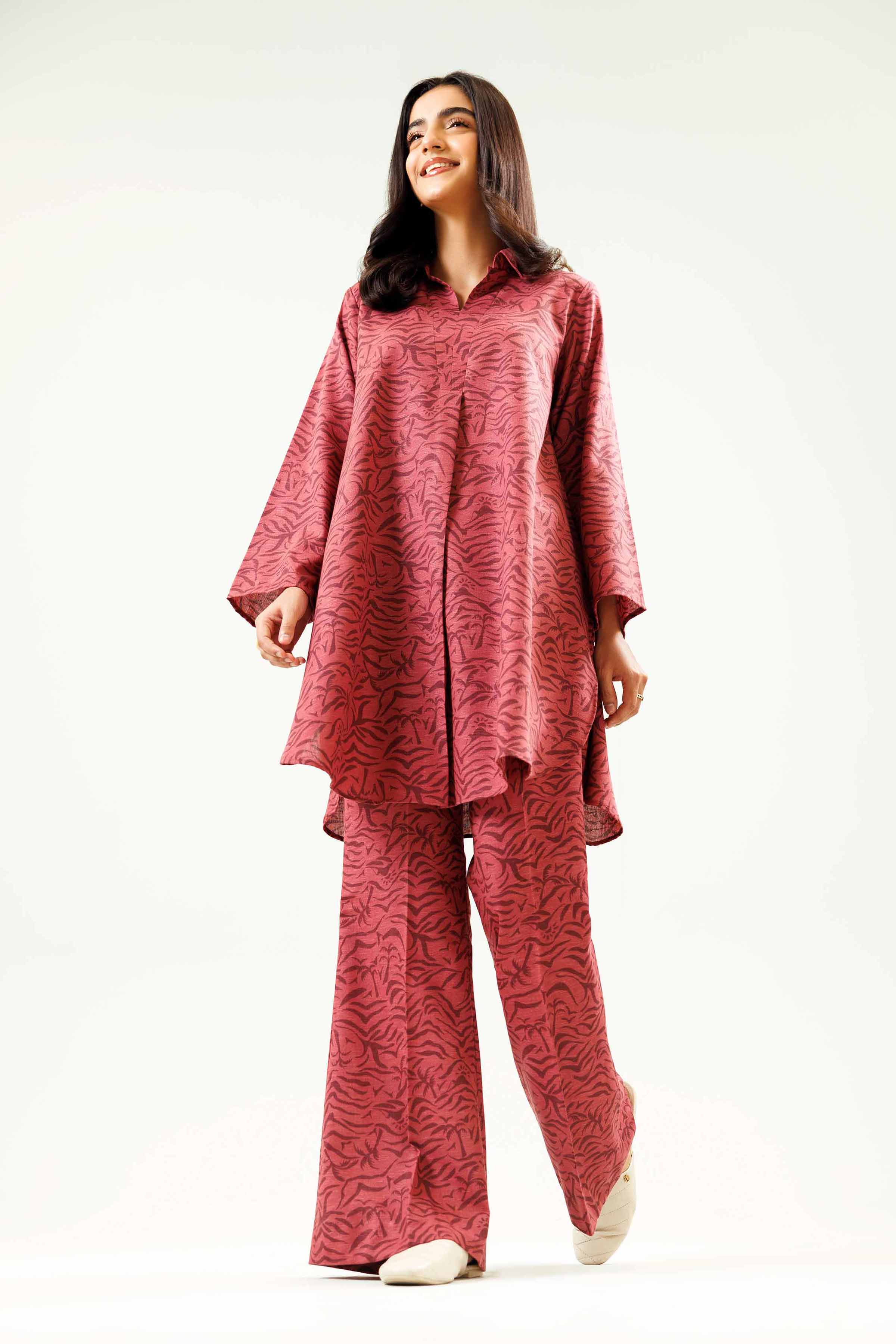 2 Piece - Printed Suit - PW24-291 - Image 3
