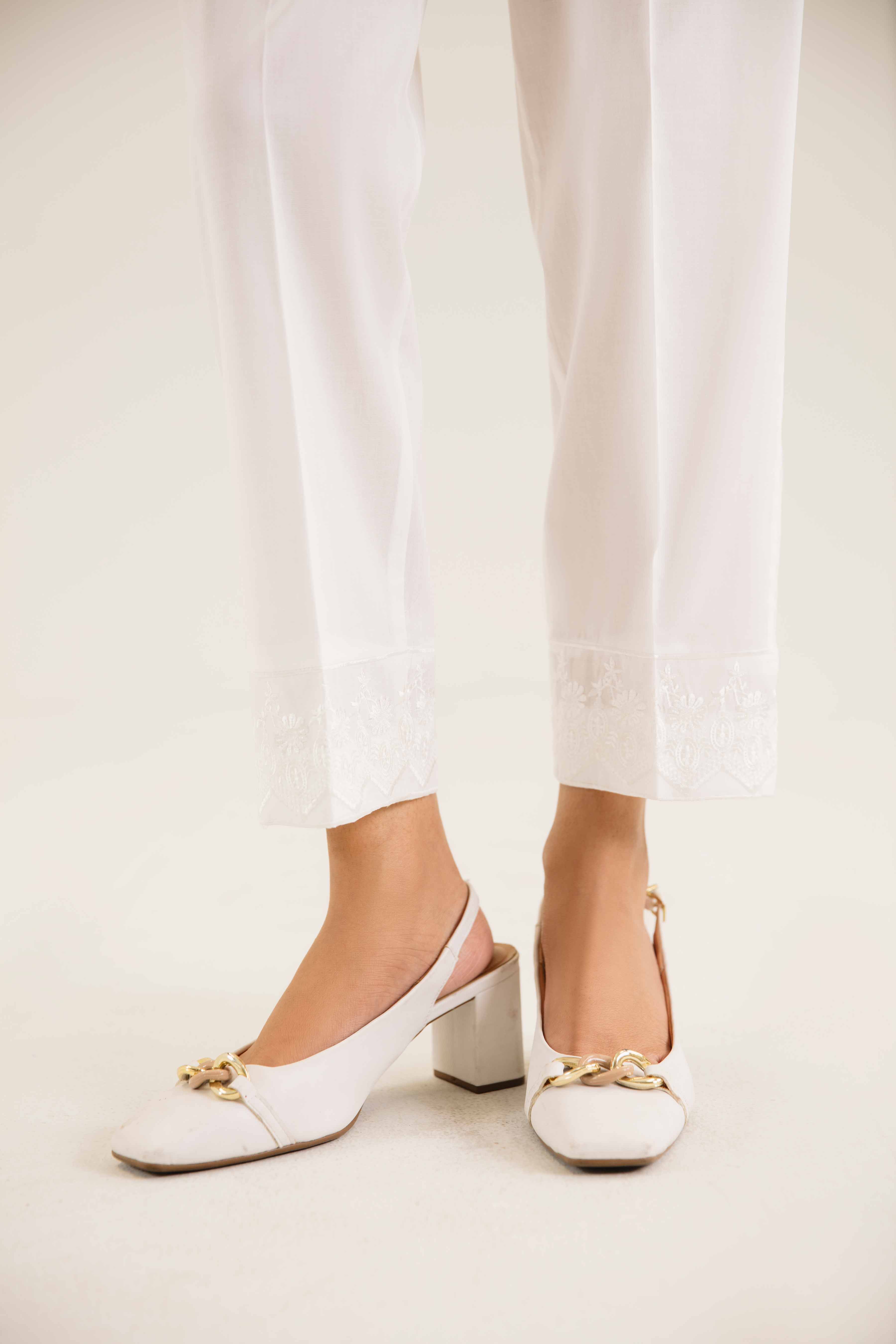 Embroidered Trousers - PW24-302 - Image 4