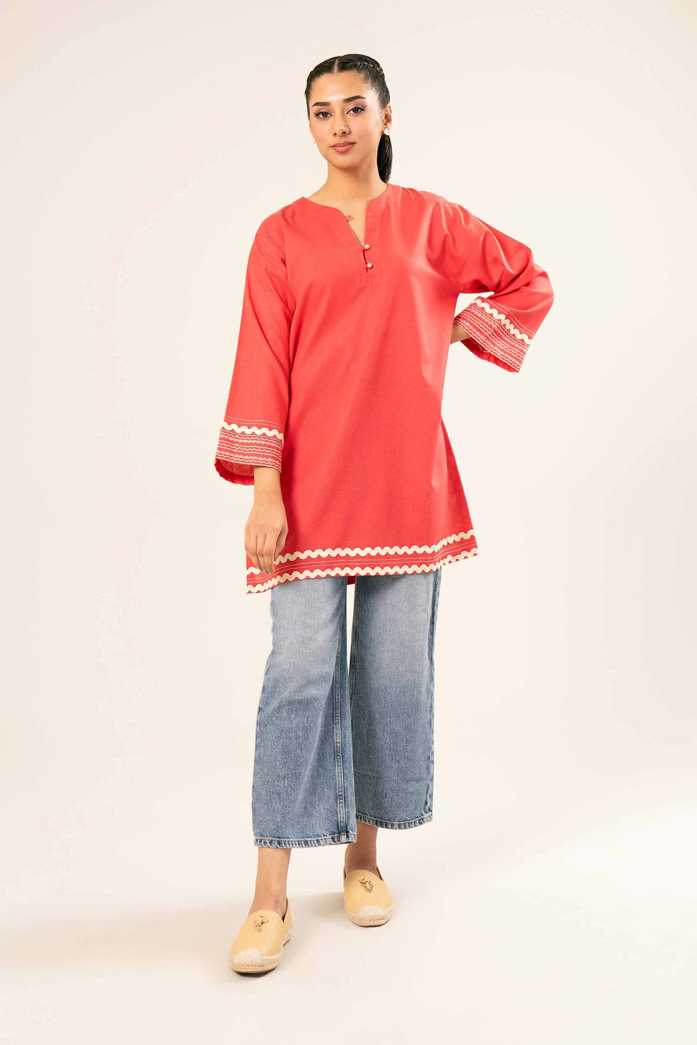 Embroidered Tunic - PW24-330 - Image 2
