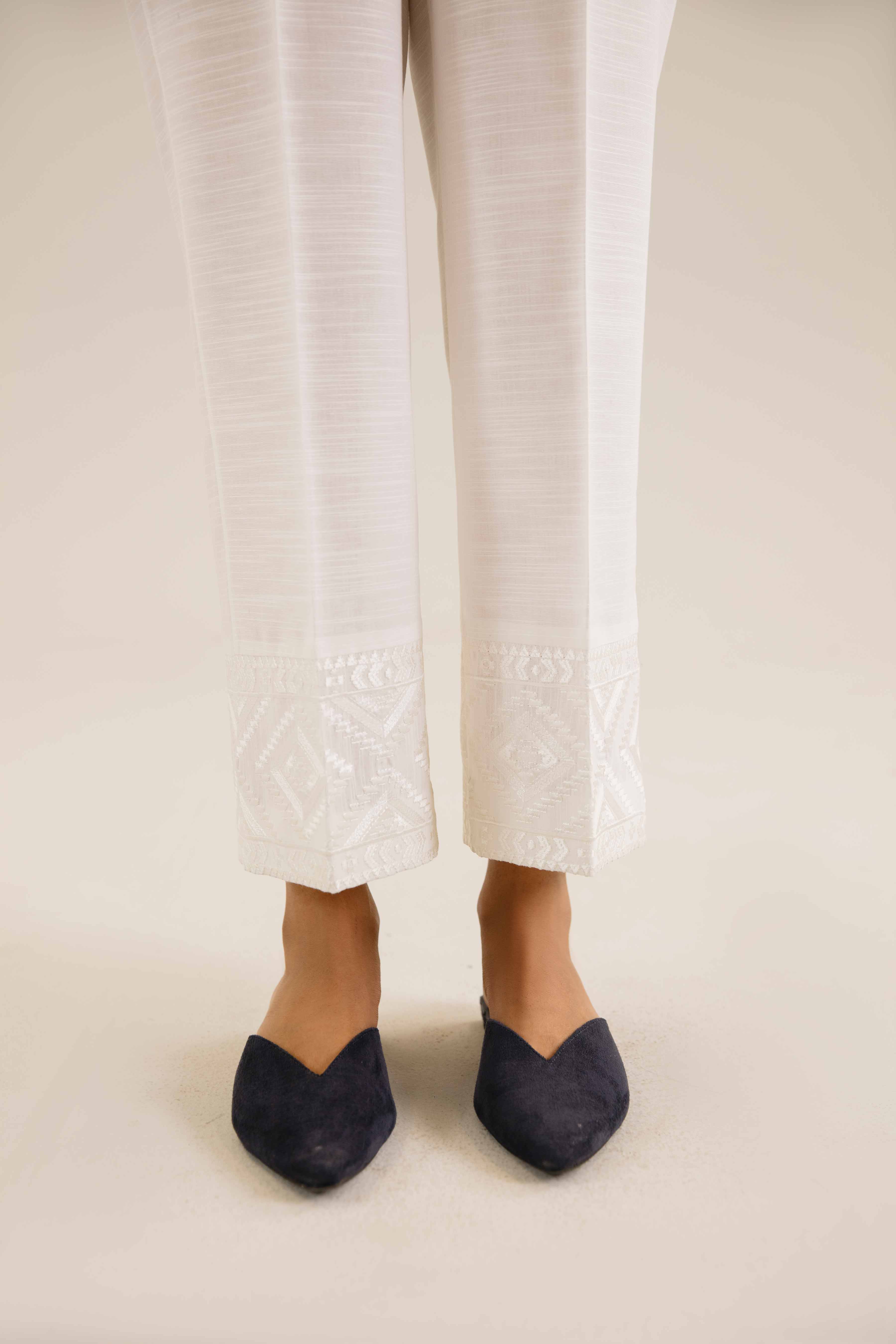 Embroidered Trousers - PW24-338 - Image 3