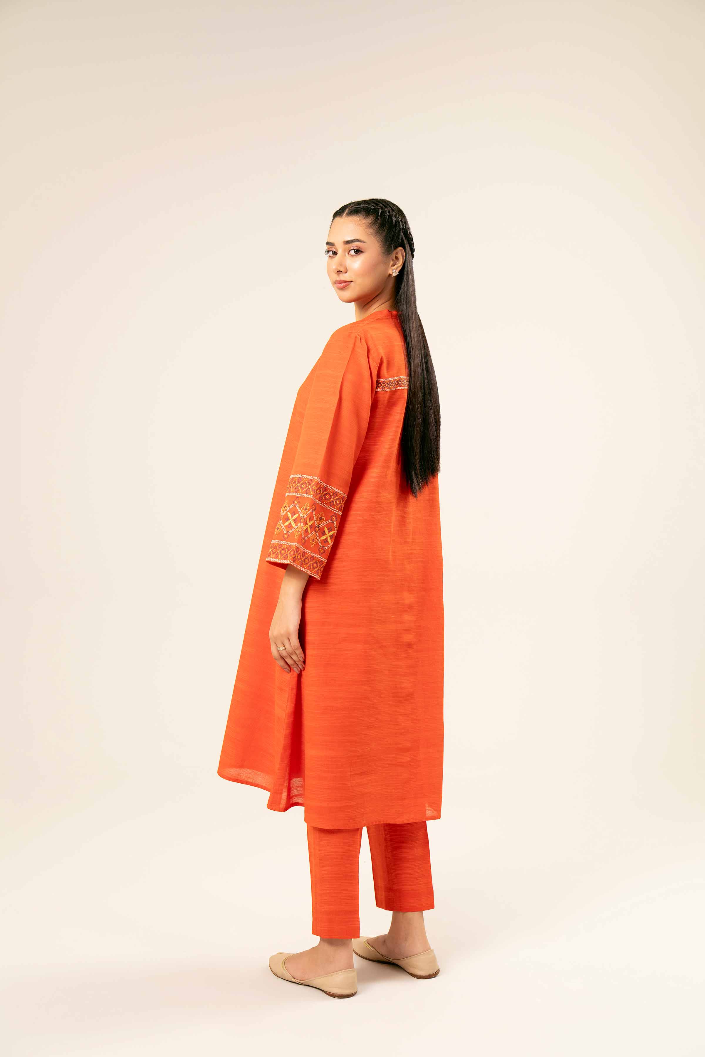 2 Piece - Embroidered Suit  - PW24-346 - Image 6