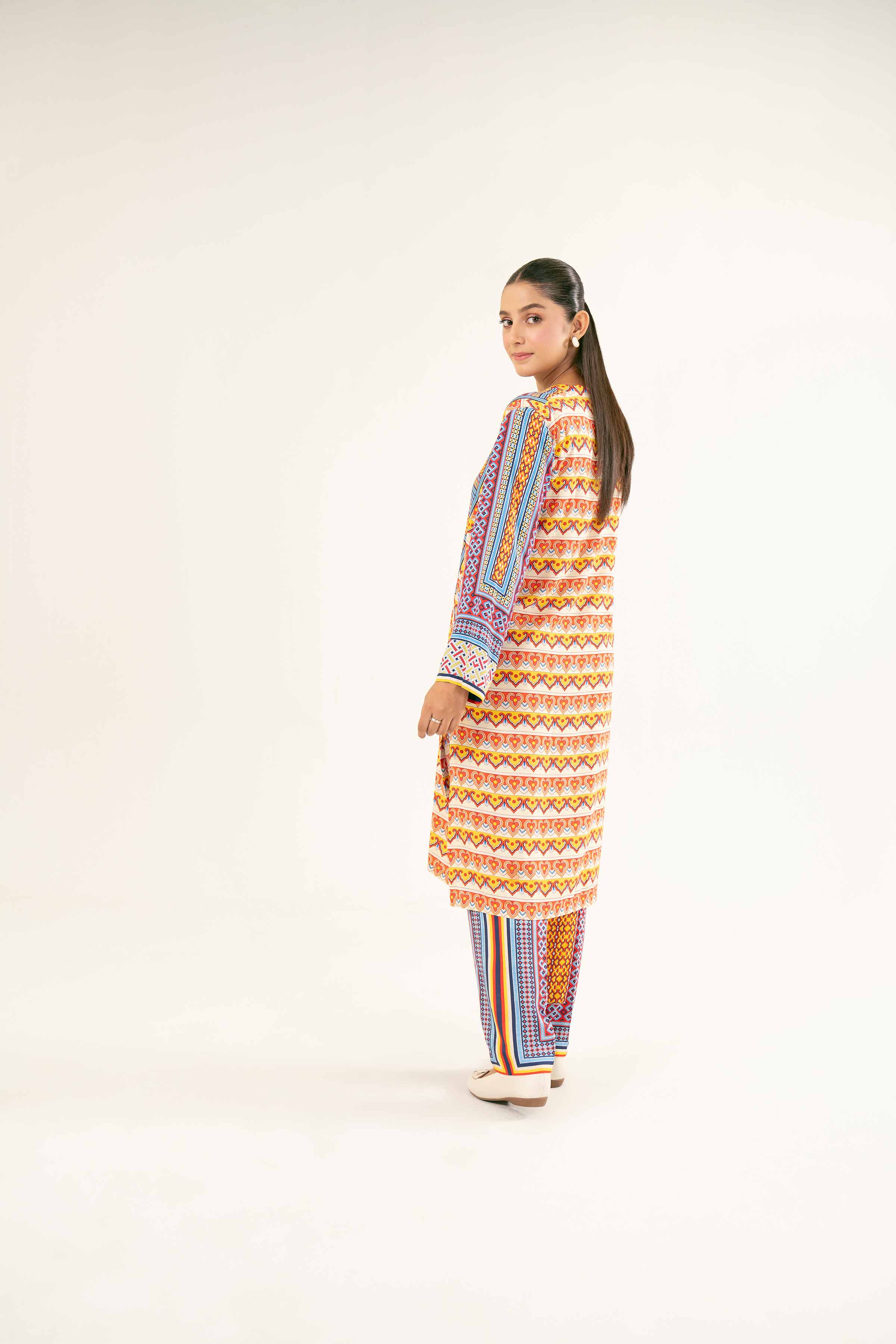2 Piece - Printed Suit - PW24-352 - Image 4