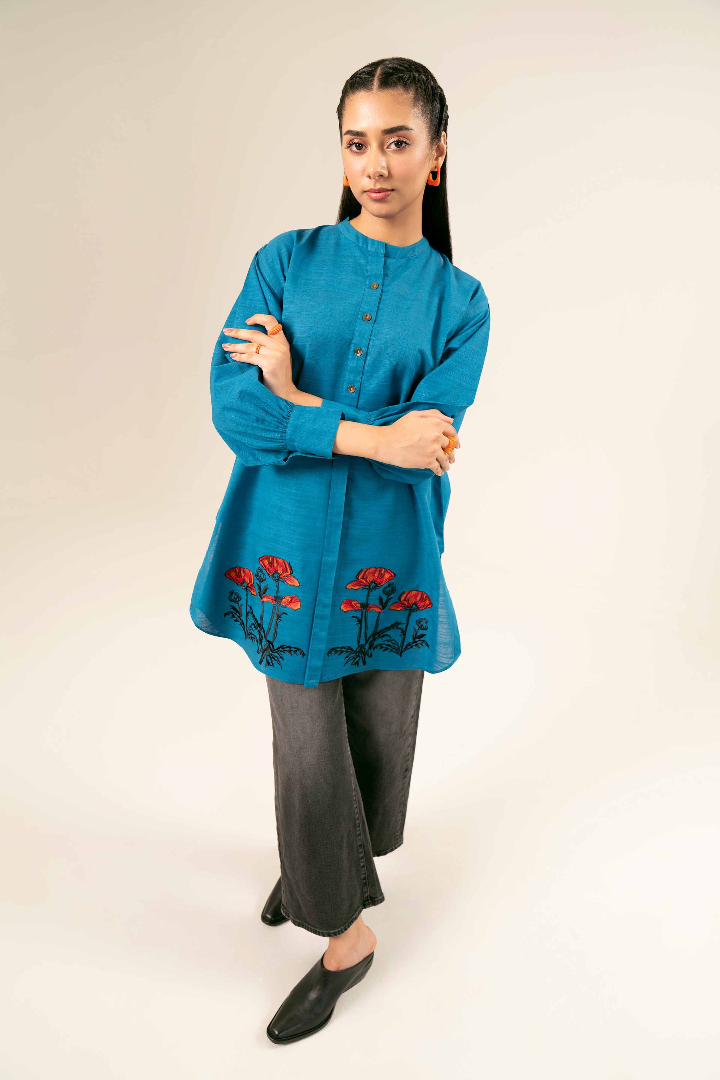 Embroidered Tunic - PW24-384 - Image 6