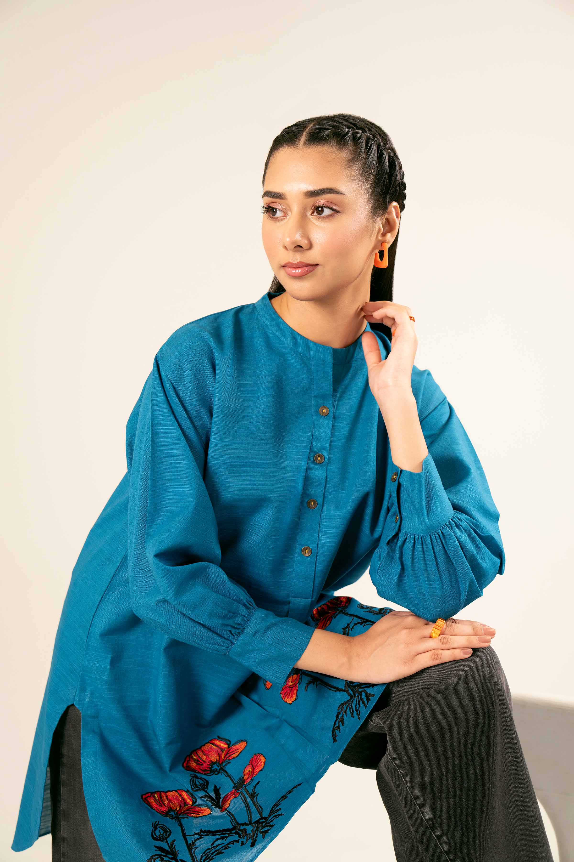 Embroidered Tunic - PW24-384 - Image 7