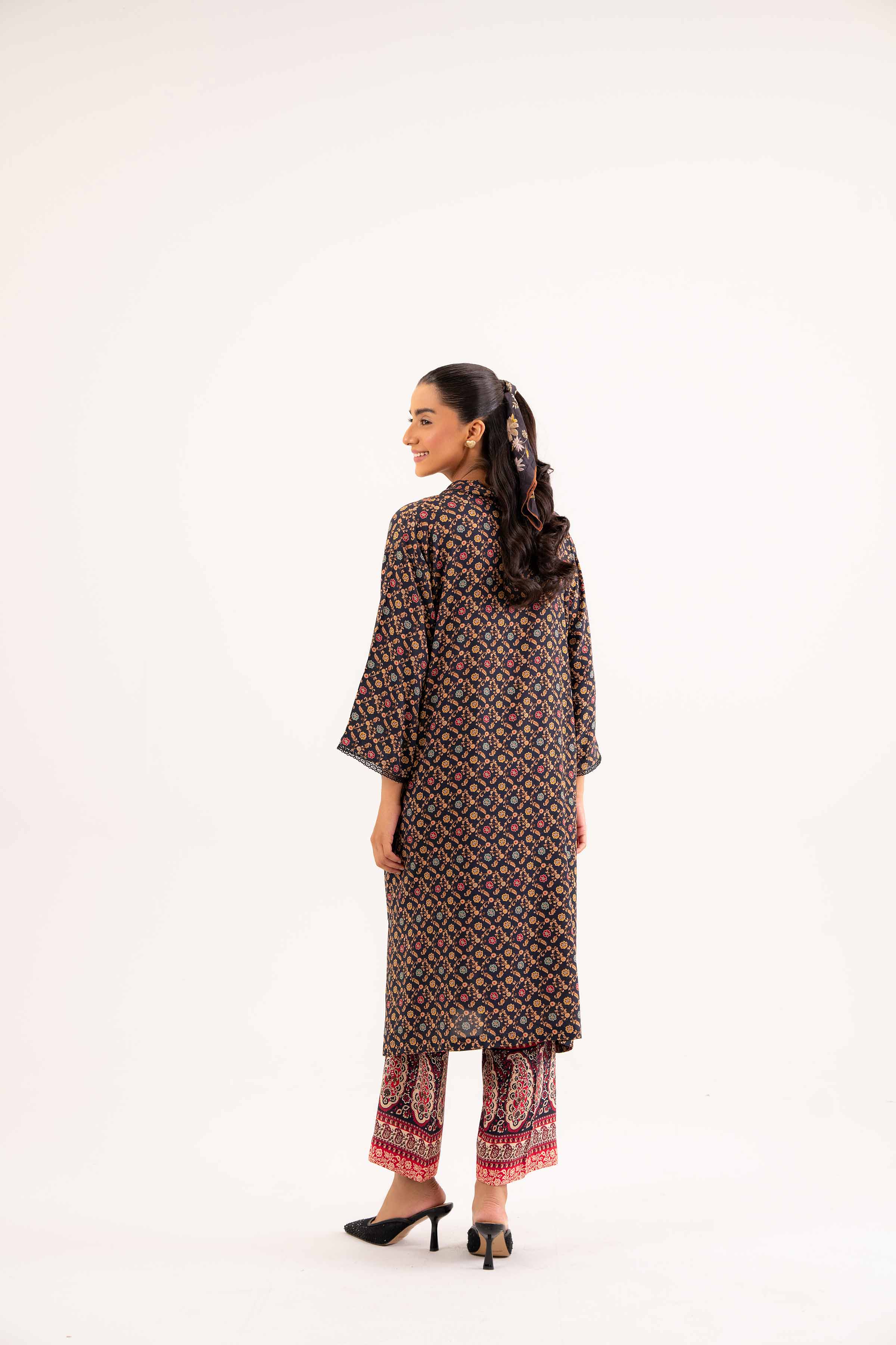 2 Piece - Printed Suit - PW24-390 - Image 3