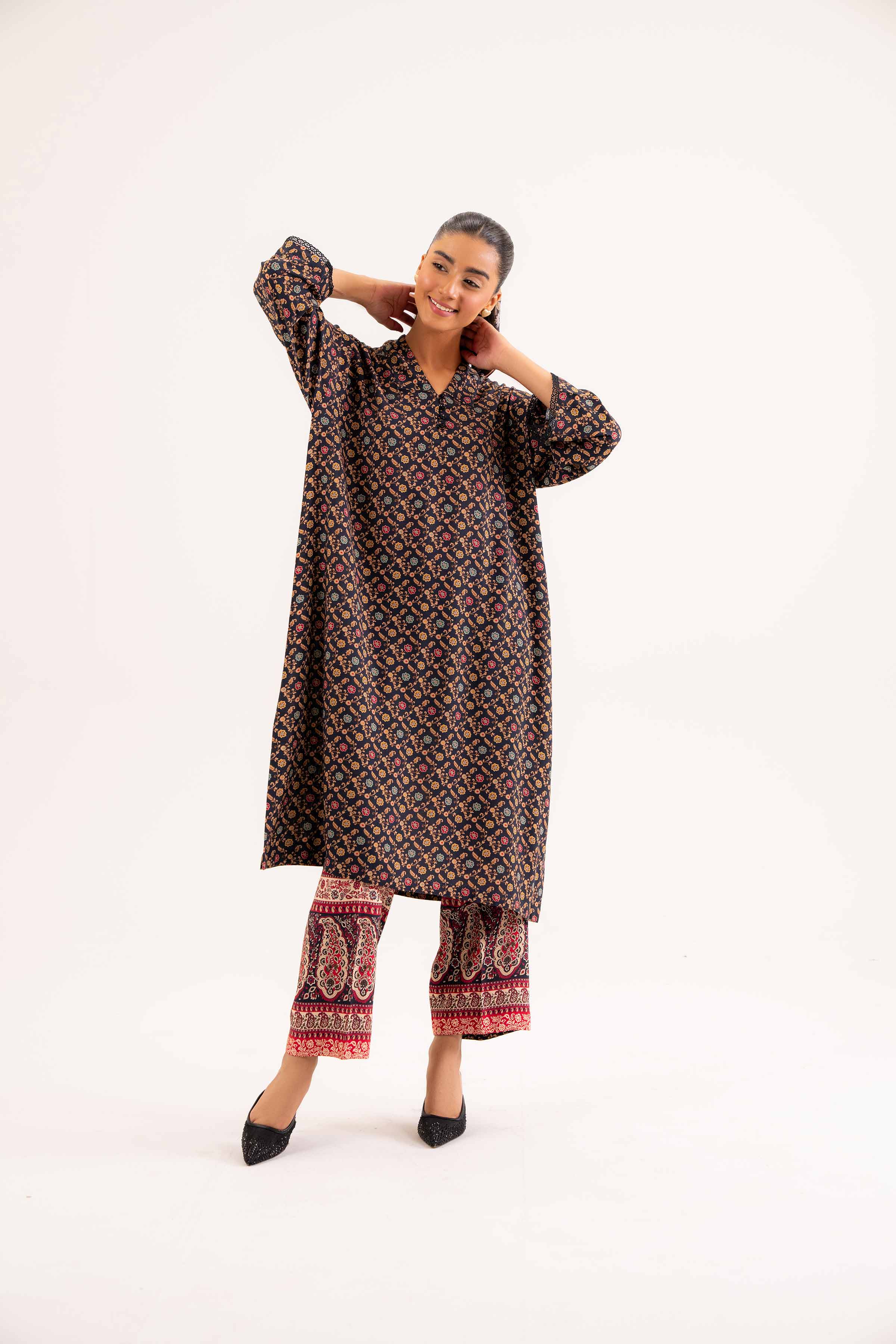 2 Piece - Printed Suit - PW24-390 - Image 4