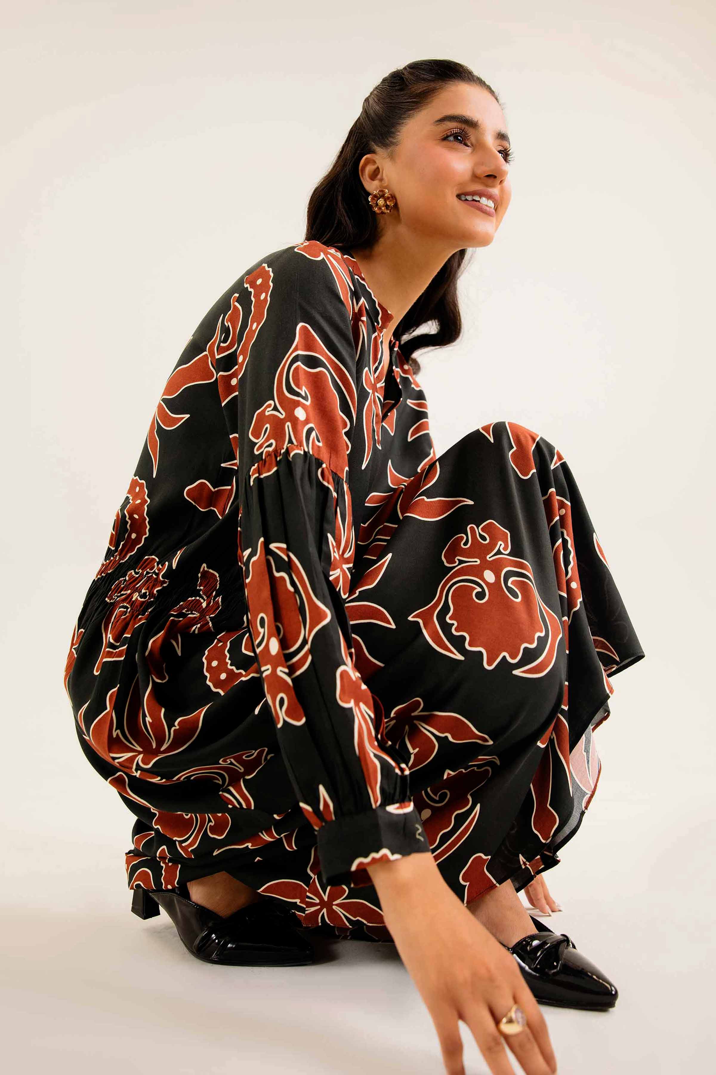 Printed Dress - PW24-400 - Image 2