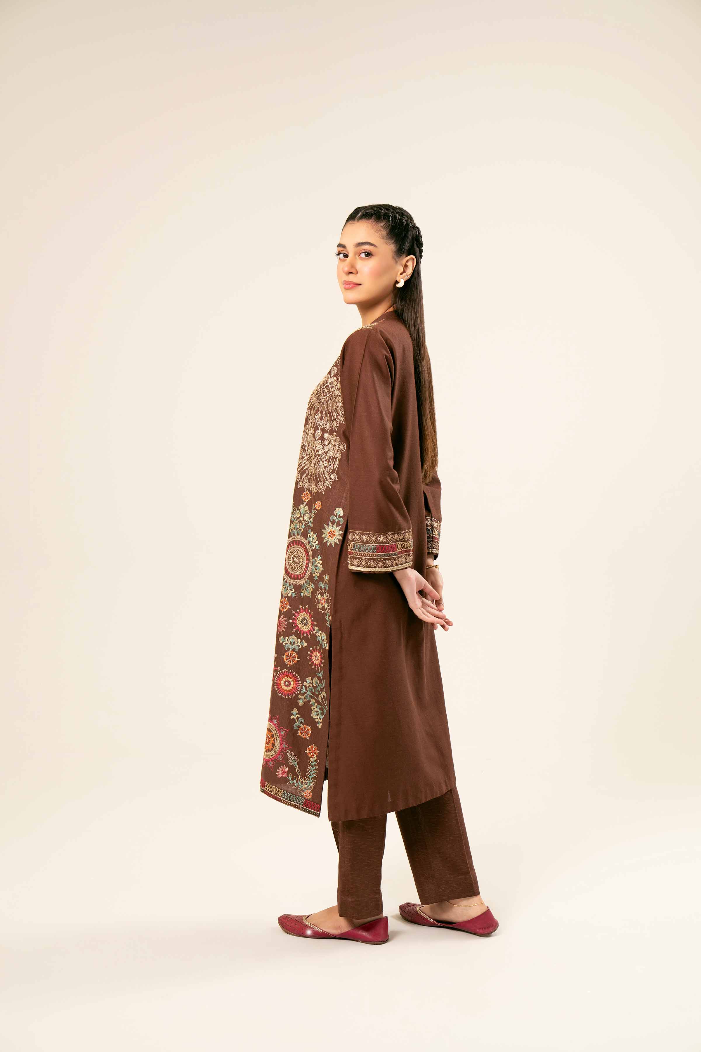 2 Piece - Embroidered Suit - PW24-42 - Image 4