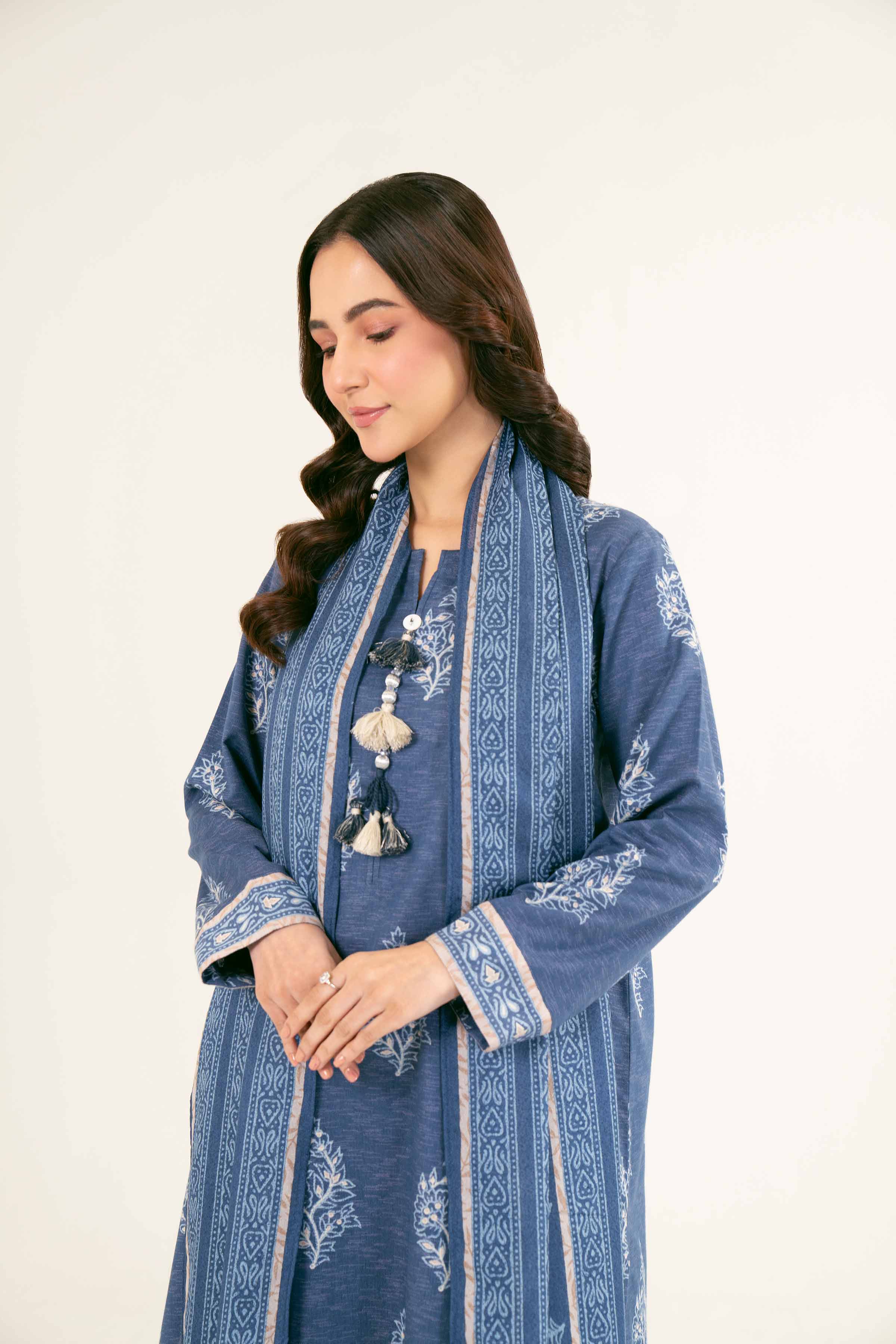 3 piece - Printed Suit - PW24-424 - Image 6