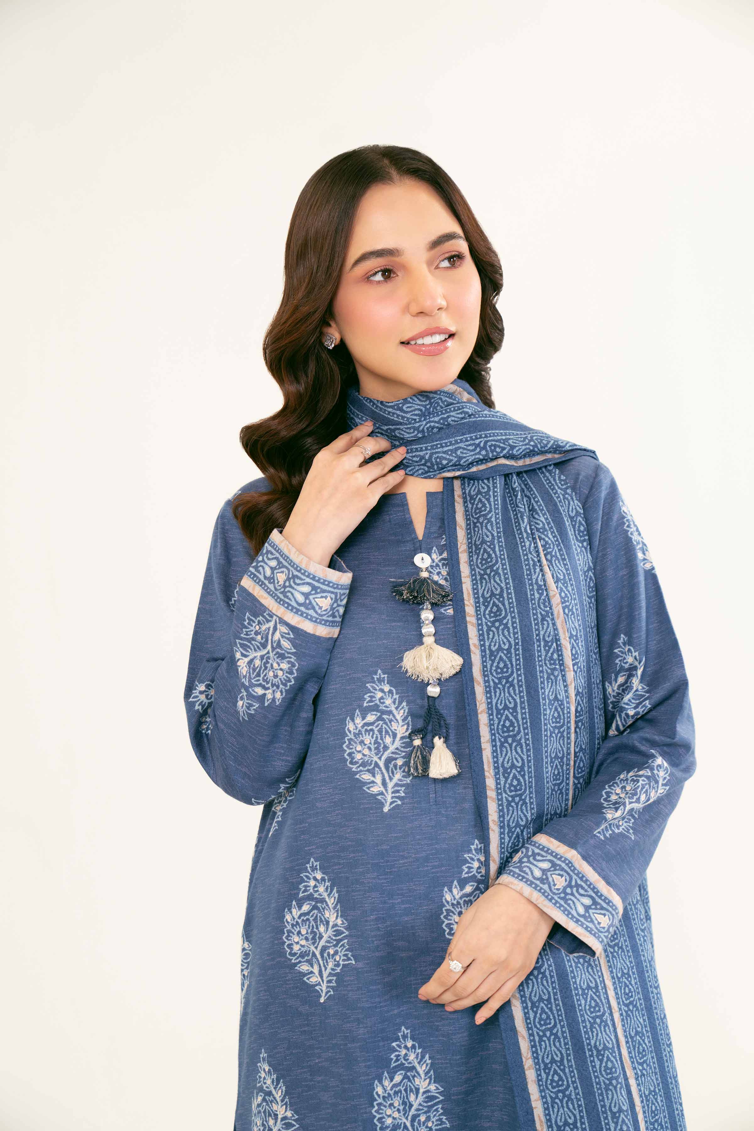3 piece - Printed Suit - PW24-424 - Image 7
