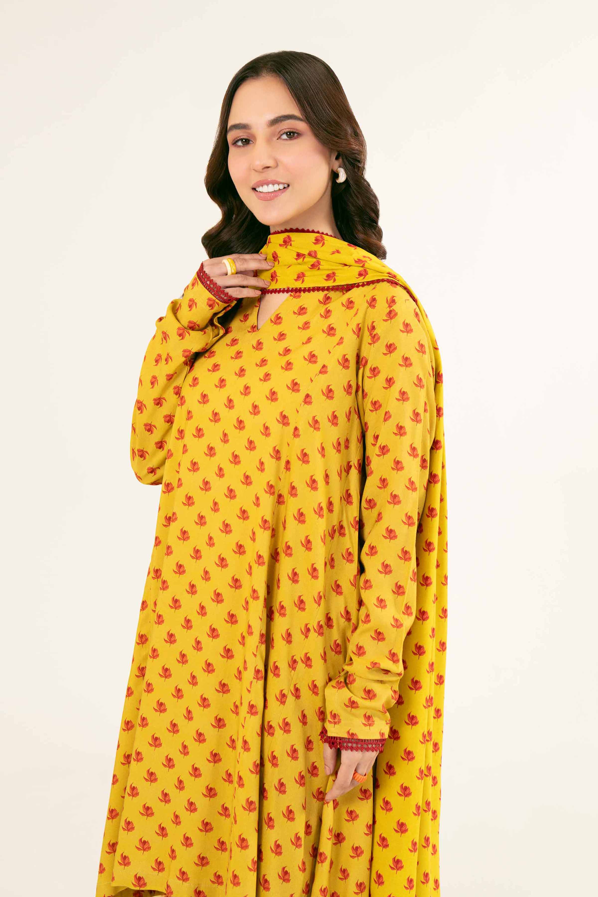 3 Piece - Printed Suit - PW24-428 - Image 2