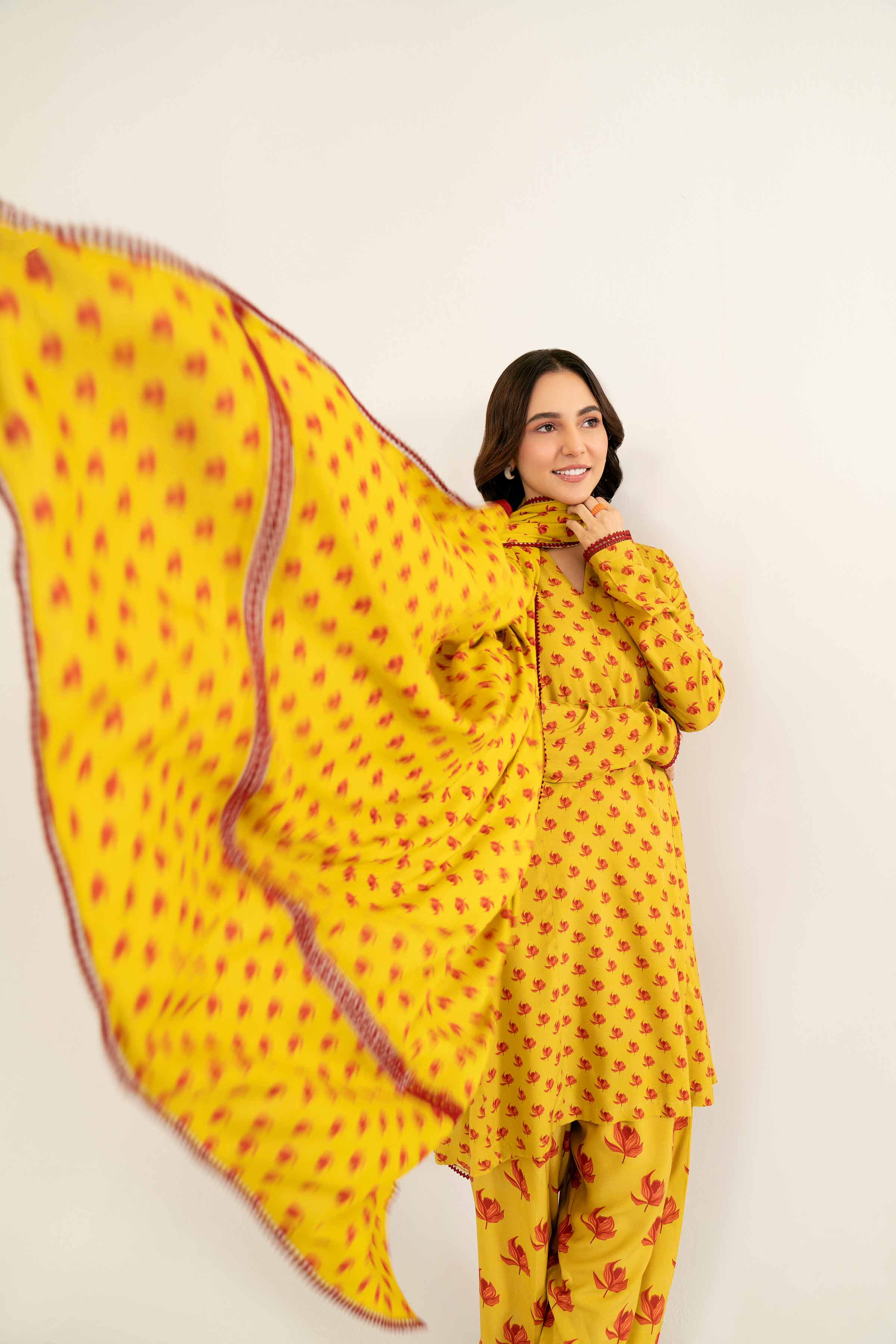 3 Piece - Printed Suit - PW24-428 - Image 6