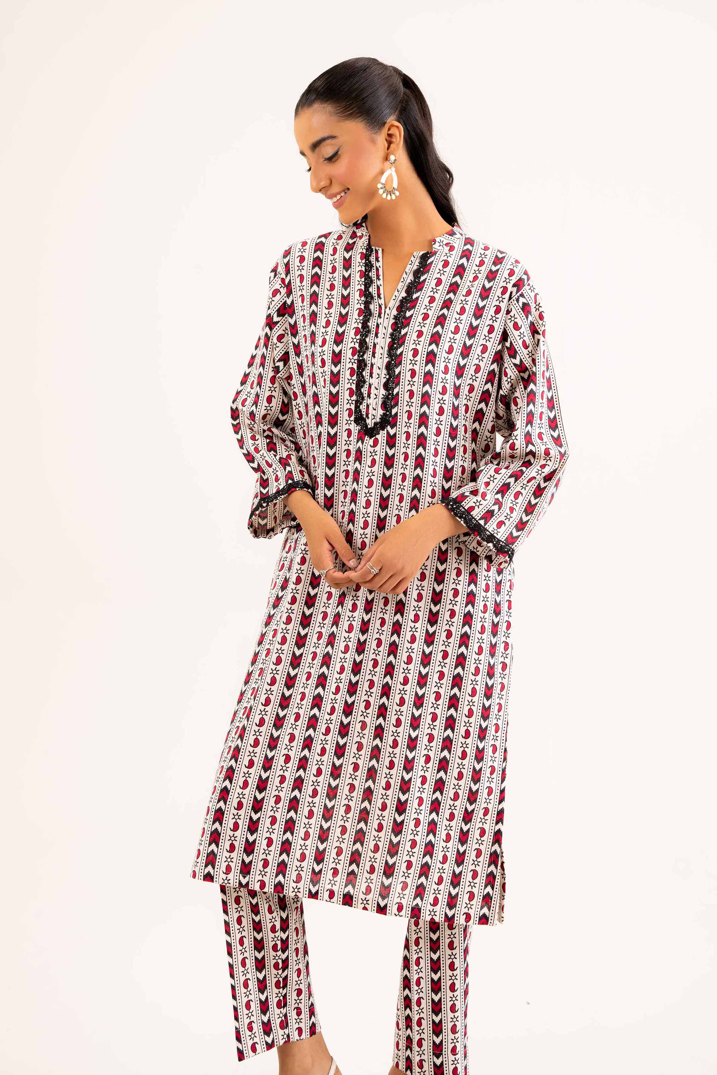 2 Piece - Printed Suit - PW24-435 - Image 2