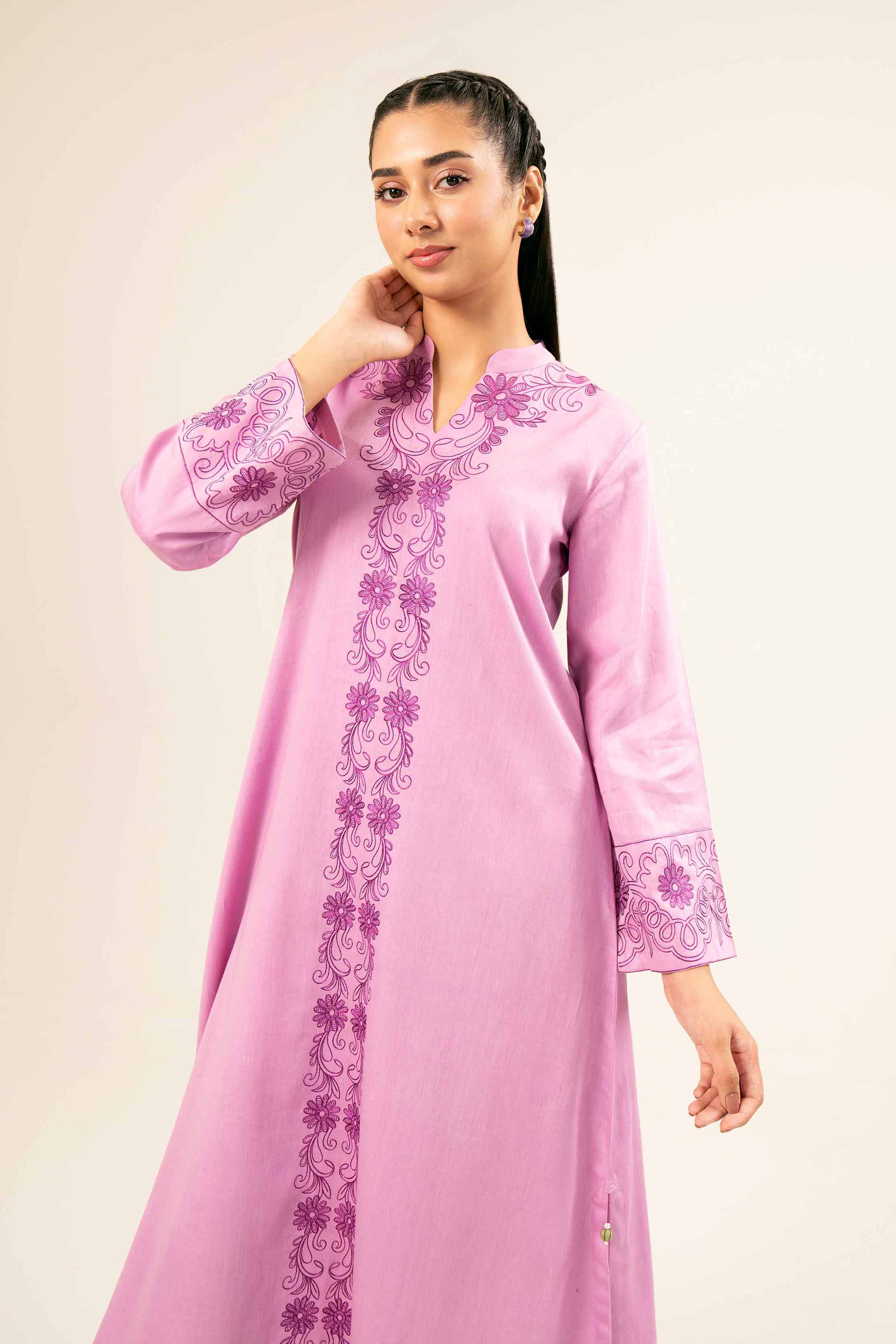 2 Piece - Printed Embroidered - PW24-436 - Image 2