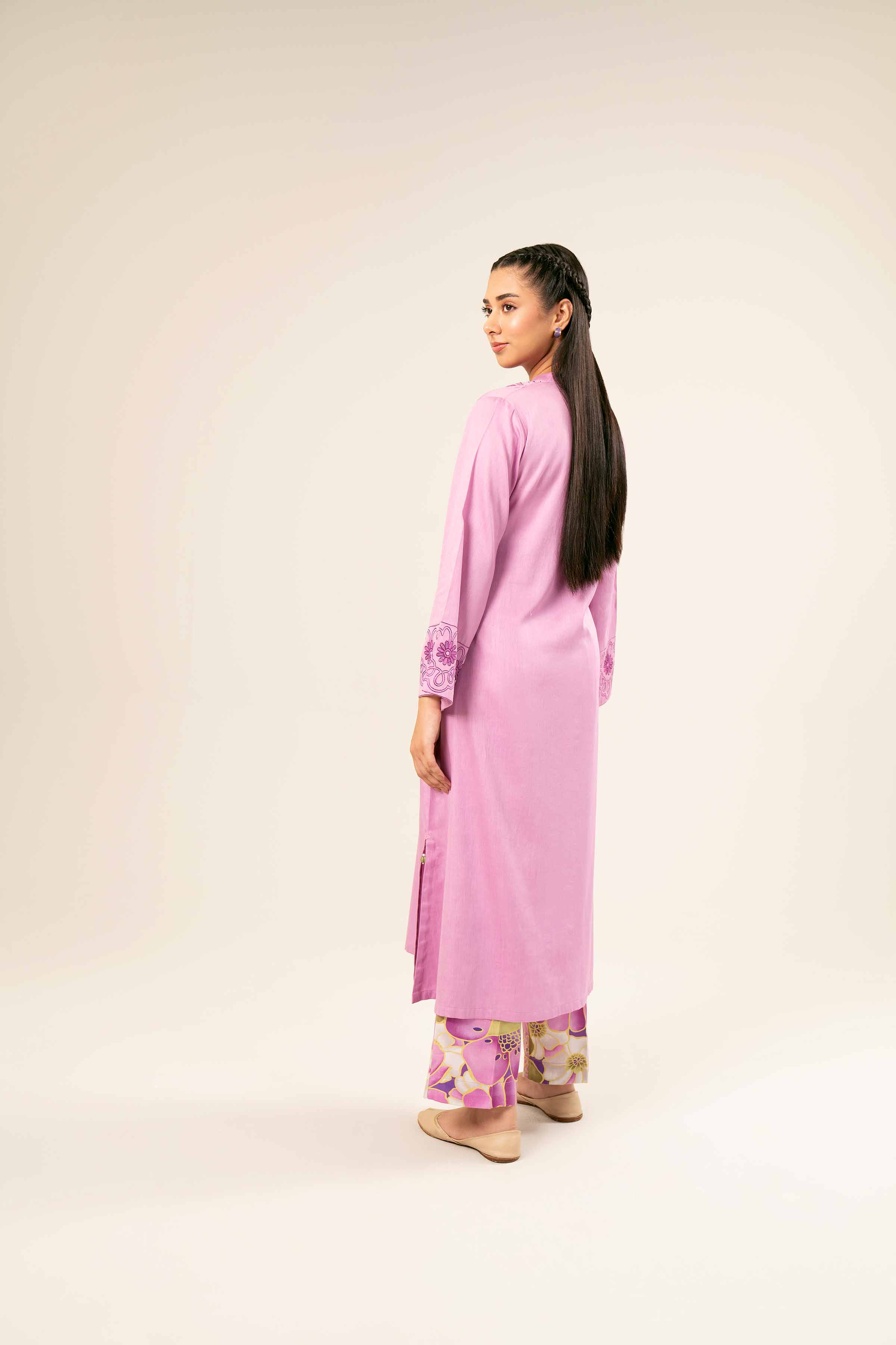 2 Piece - Printed Embroidered - PW24-436 - Image 3