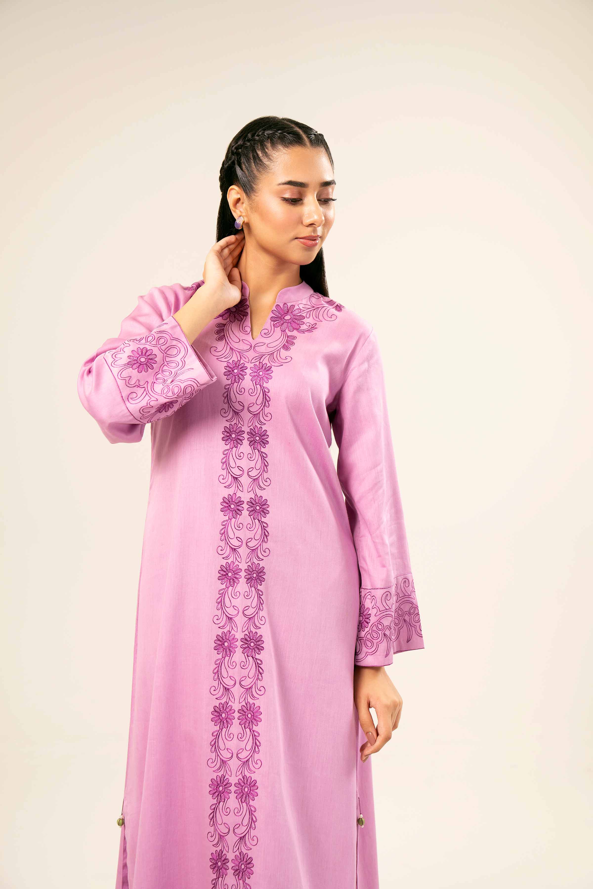 2 Piece - Printed Embroidered - PW24-436 - Image 7