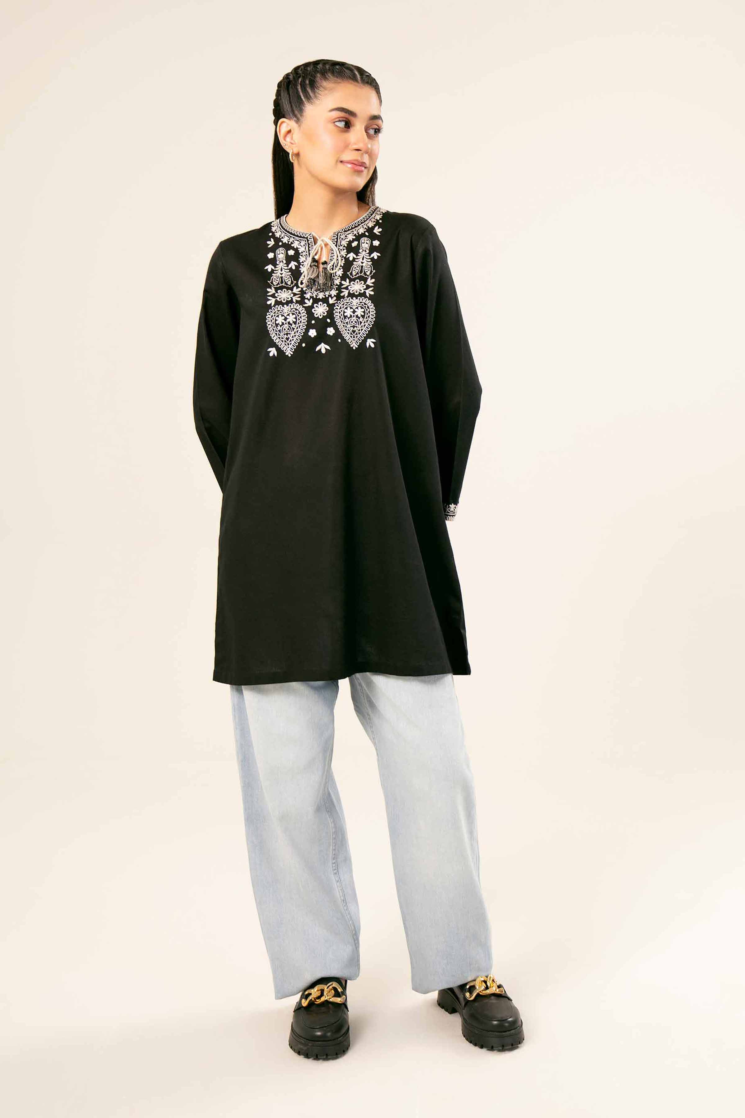 Embroidered Tunic - PW24-437 - Image 3