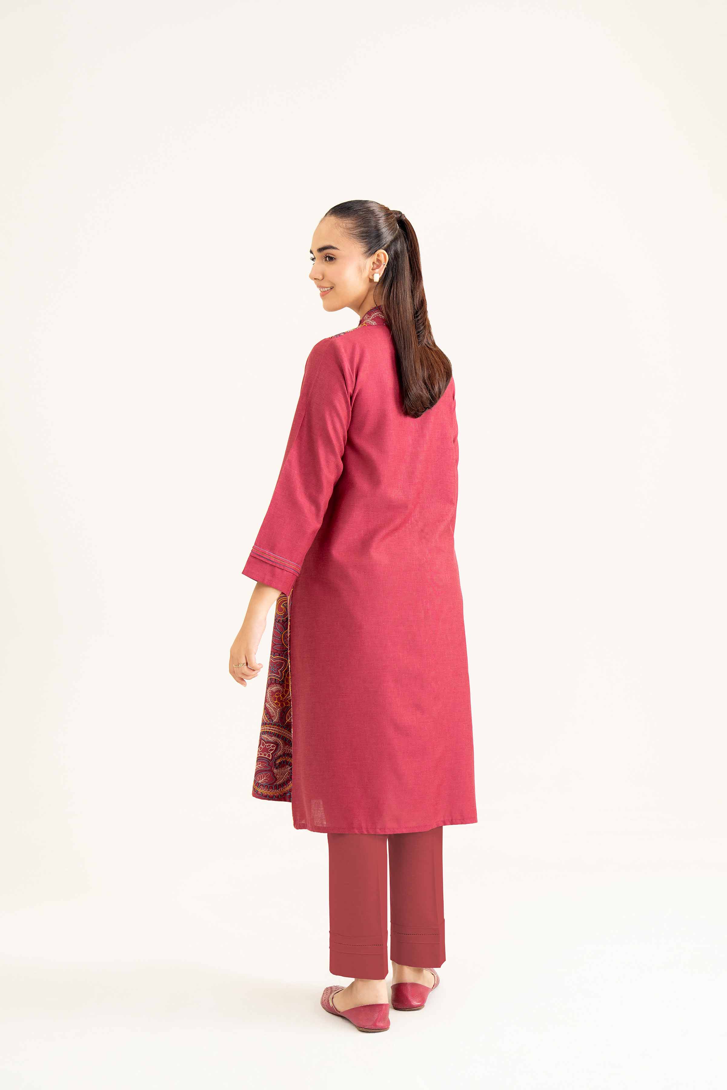 2 Piece - Embroidered Suit - PW24-48 - Image 16