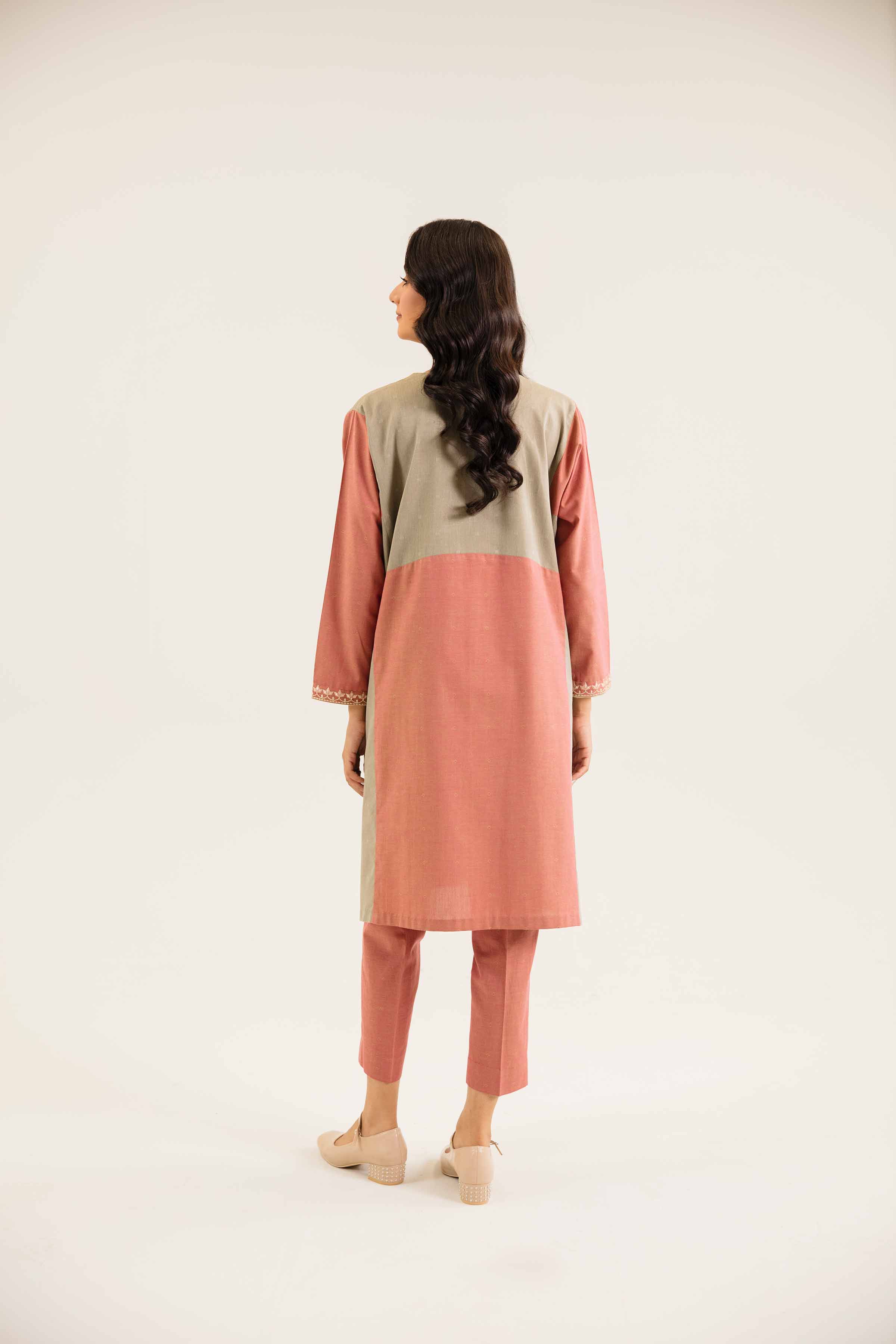 2 Piece - Embroidered Suit - PW24-62 - Image 3