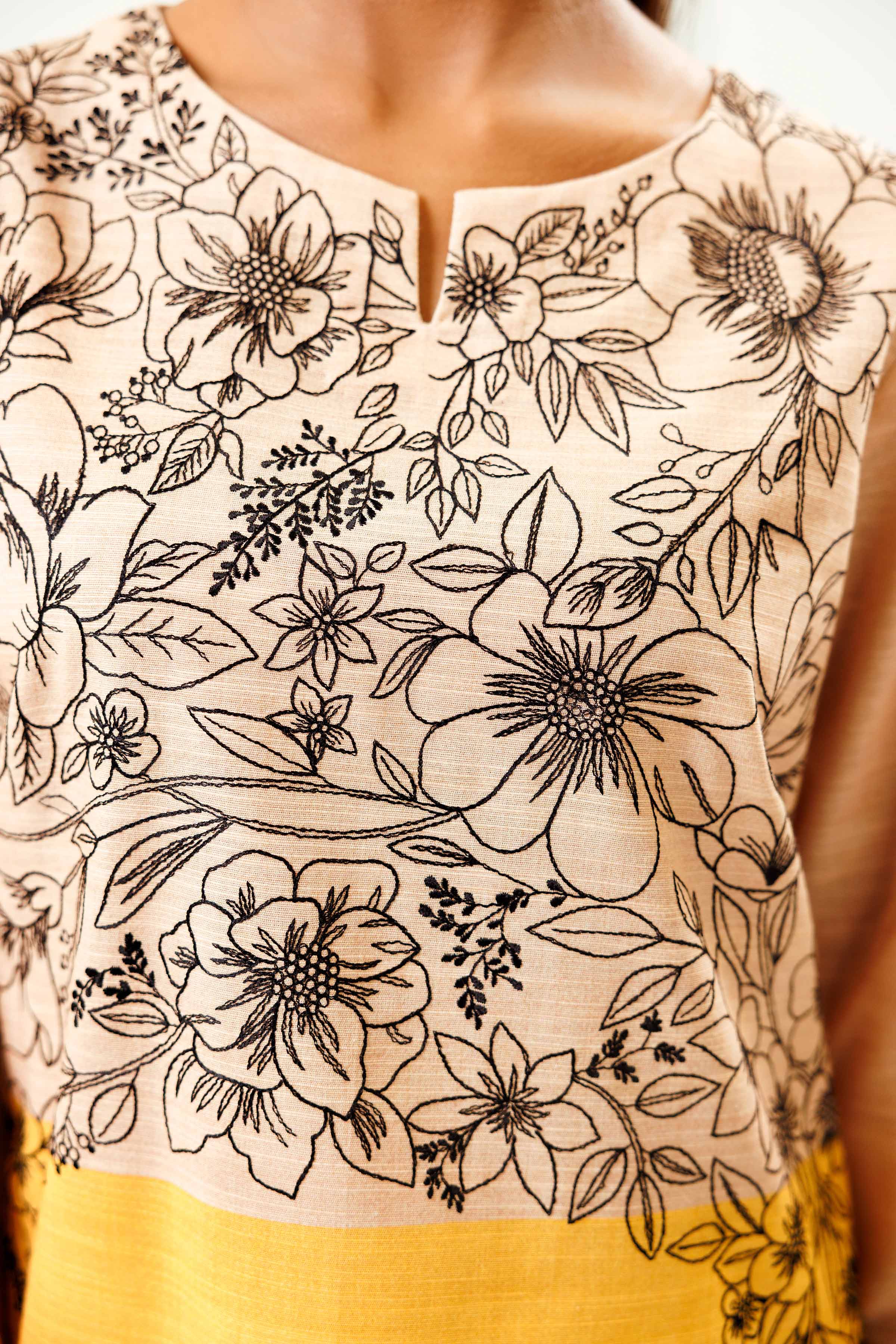 Printed Embroidered Shirt - PW24-80 - Image 7