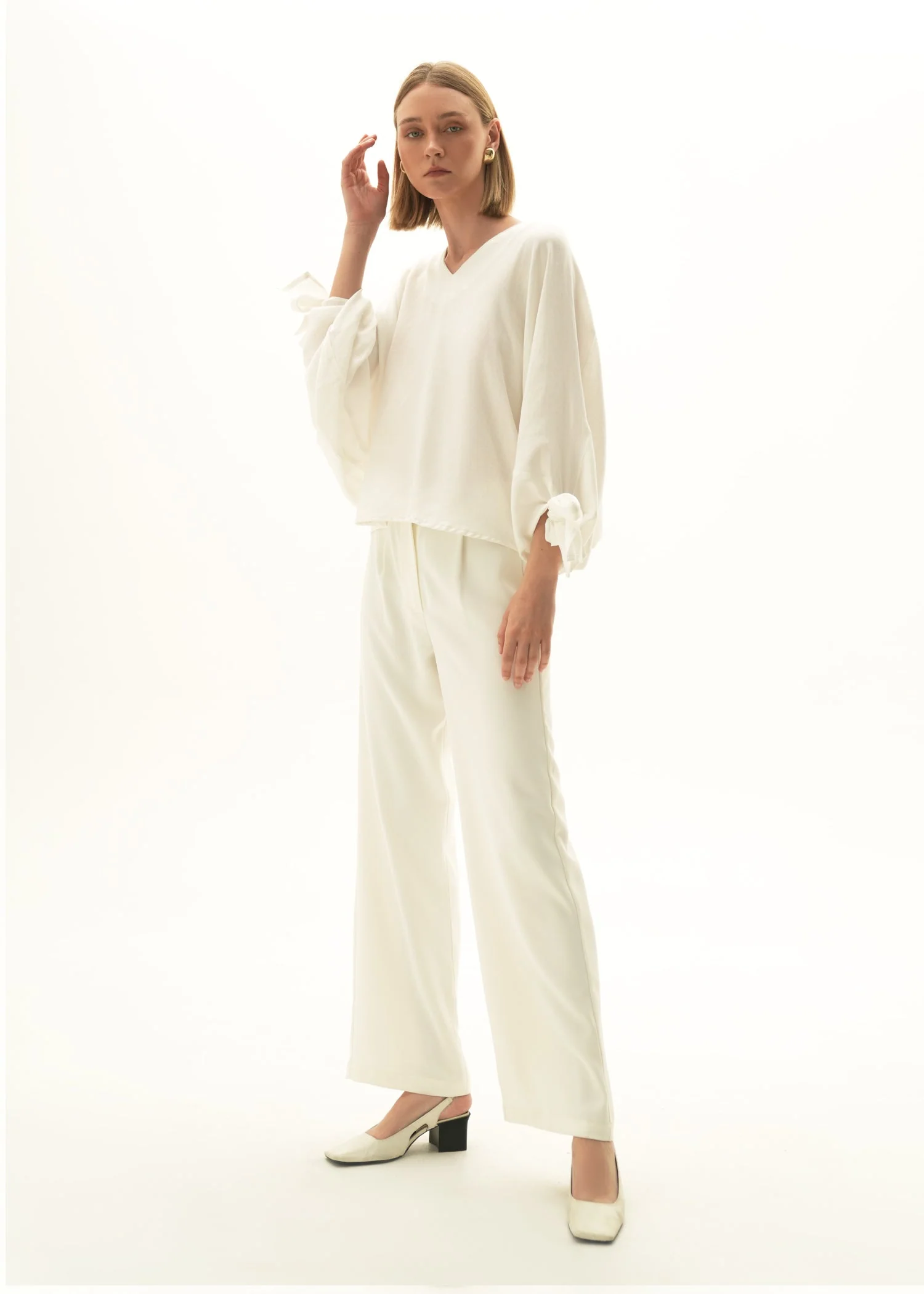 Oversized Cotton Top - KOA - Image 2