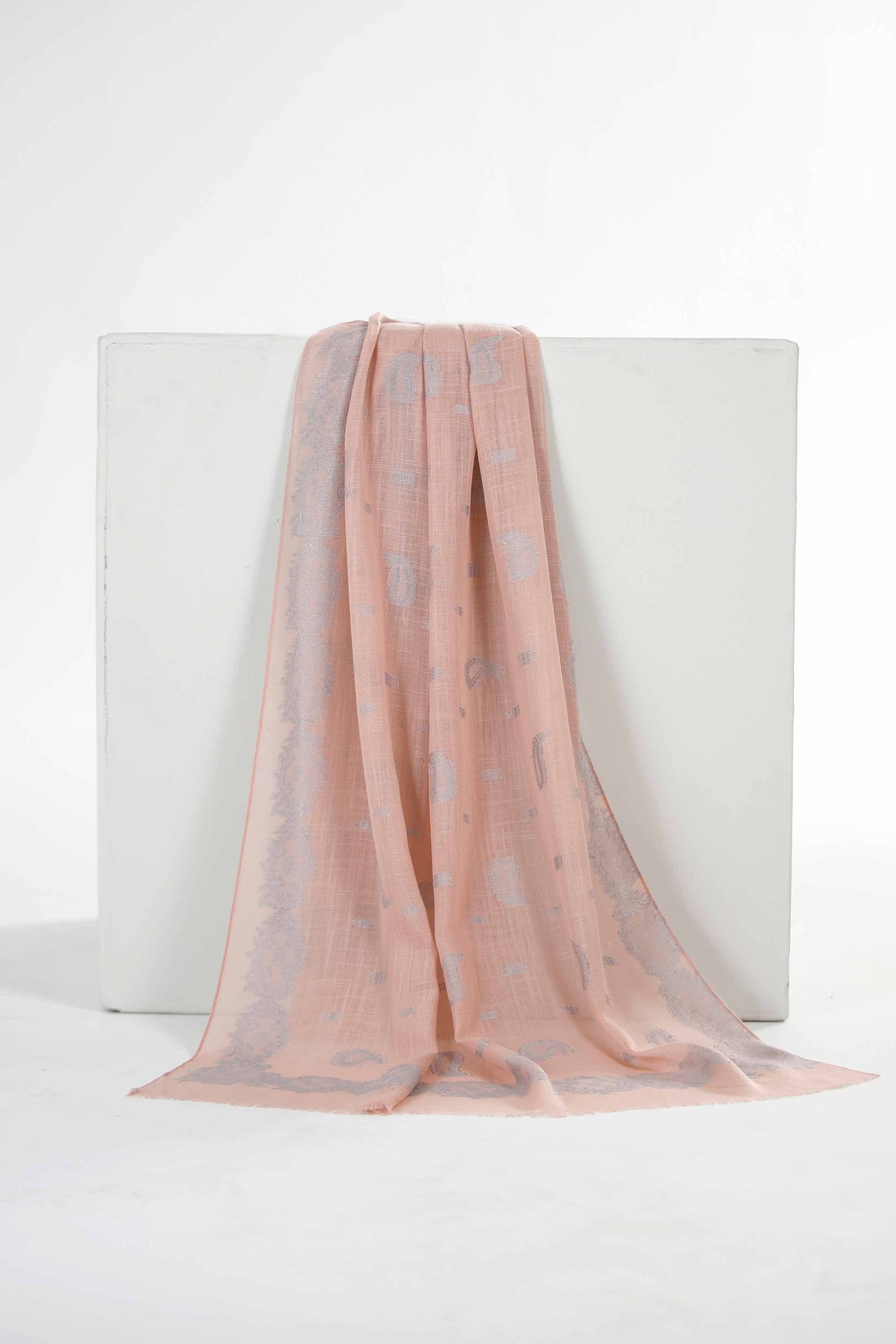 Pink Women Scarf-435072105