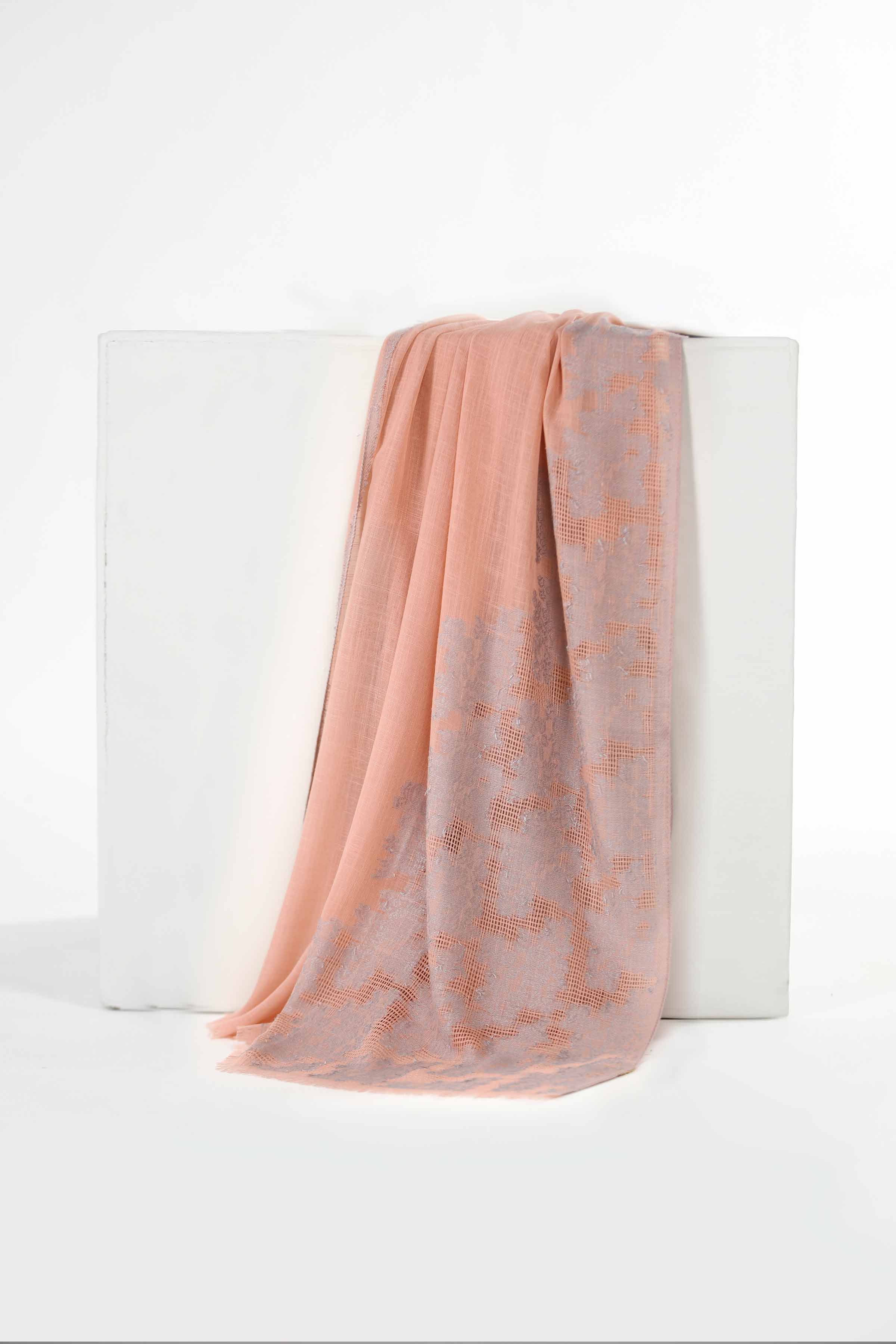 Pink Women Scarf-435082105