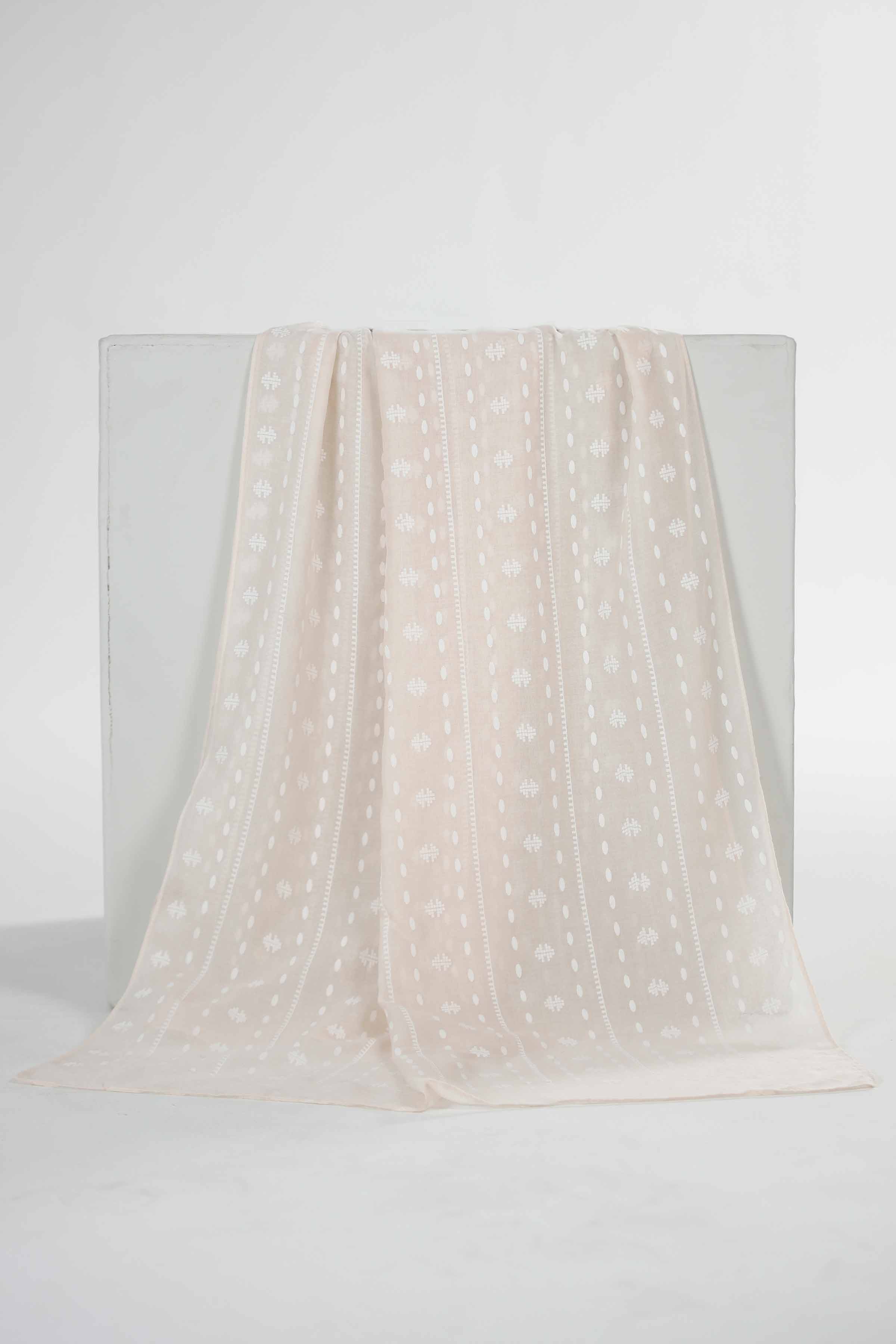 Baby Pink Women Scarf-435102114