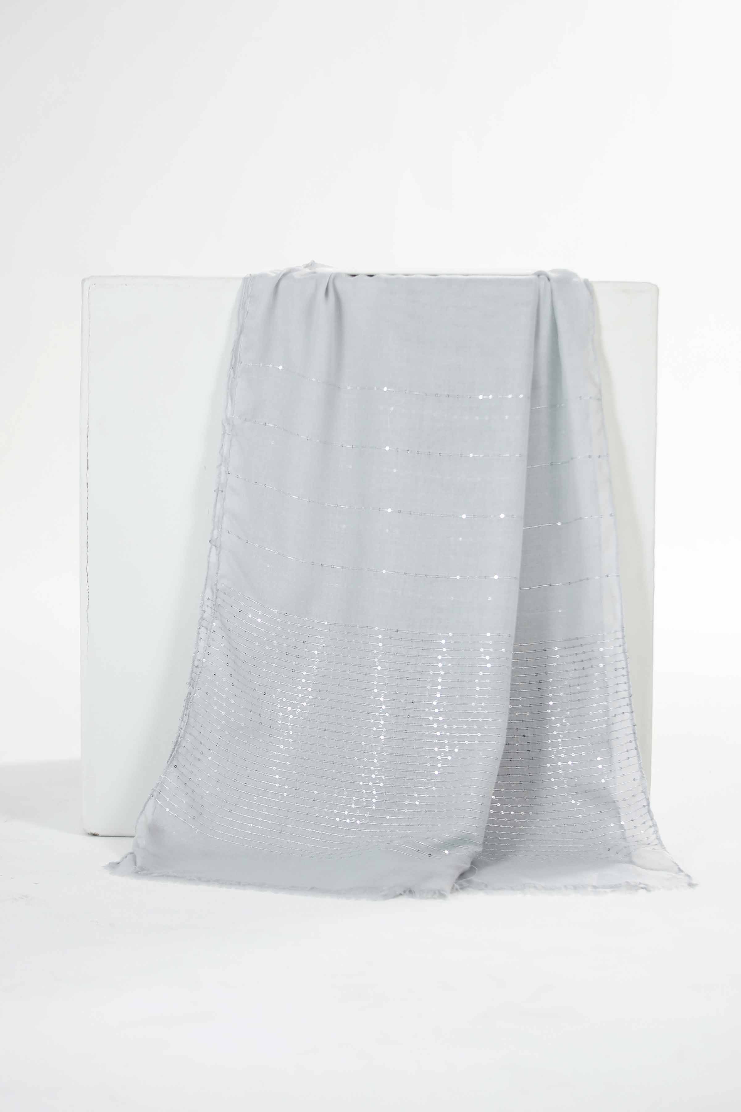 Grey Women Scarf-435182111