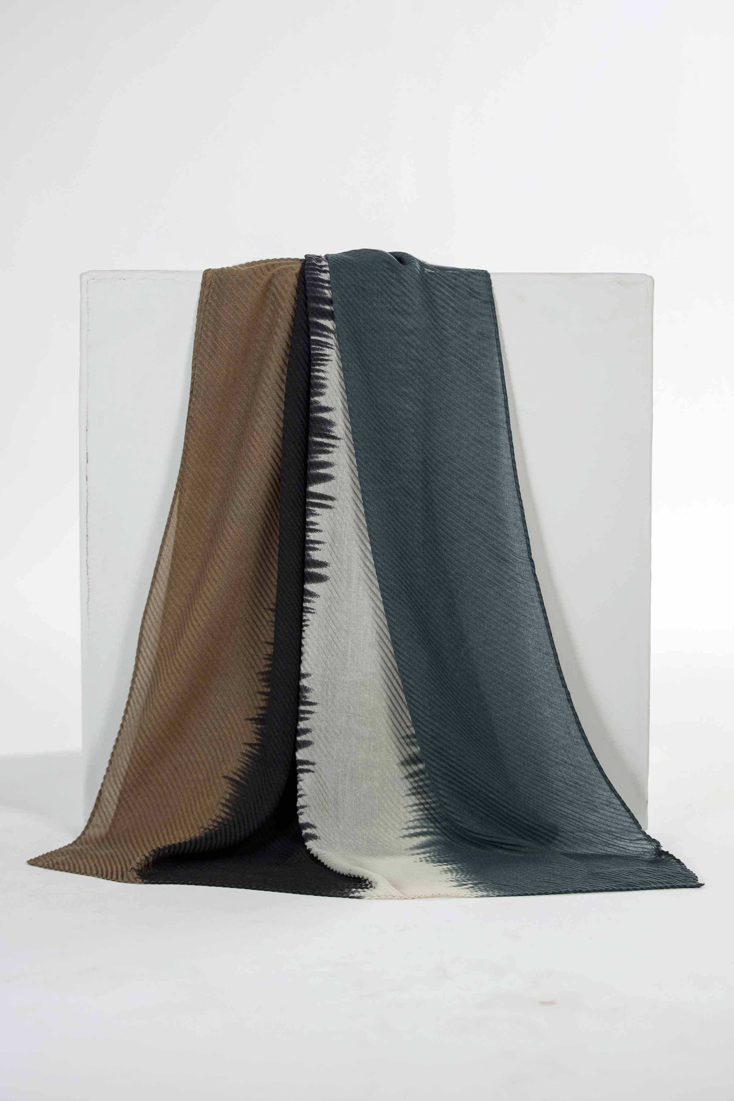 Grey Women Scarf-435192111