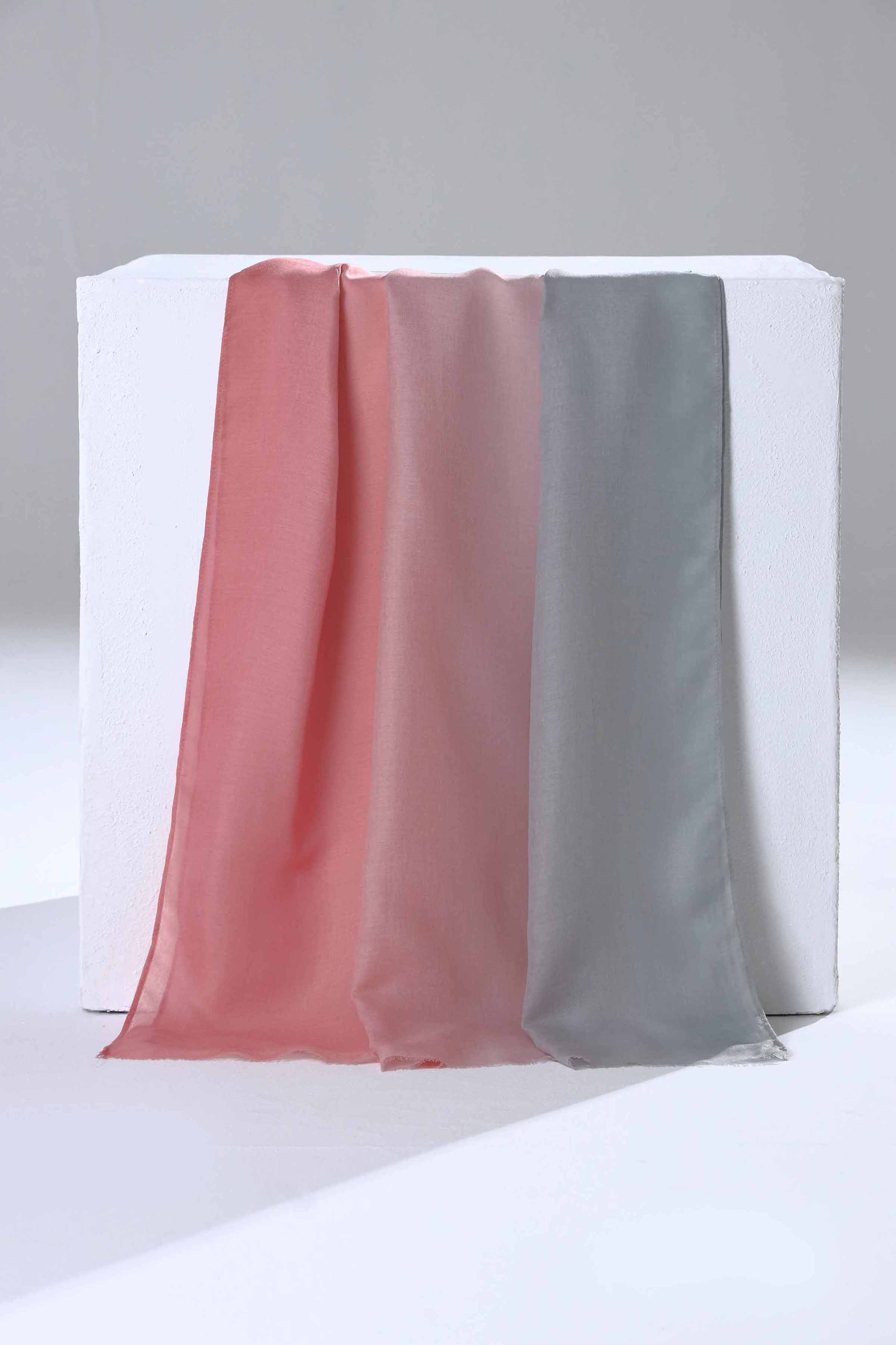 Pink Women Scarf-19370075
